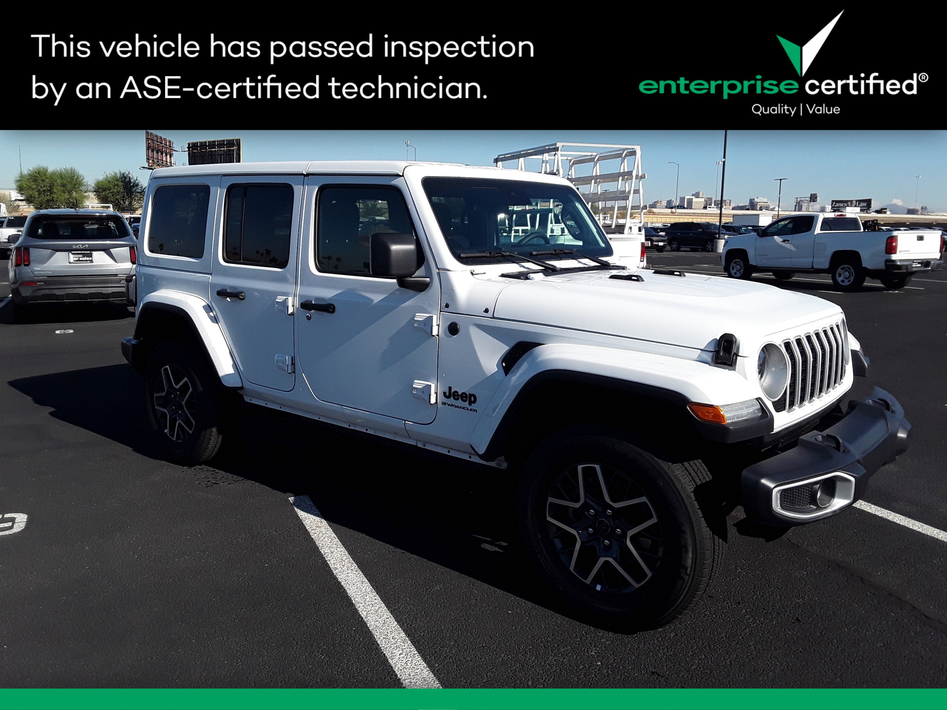 Used 2025 Jeep Wrangler Sahara 4 Door 4x4