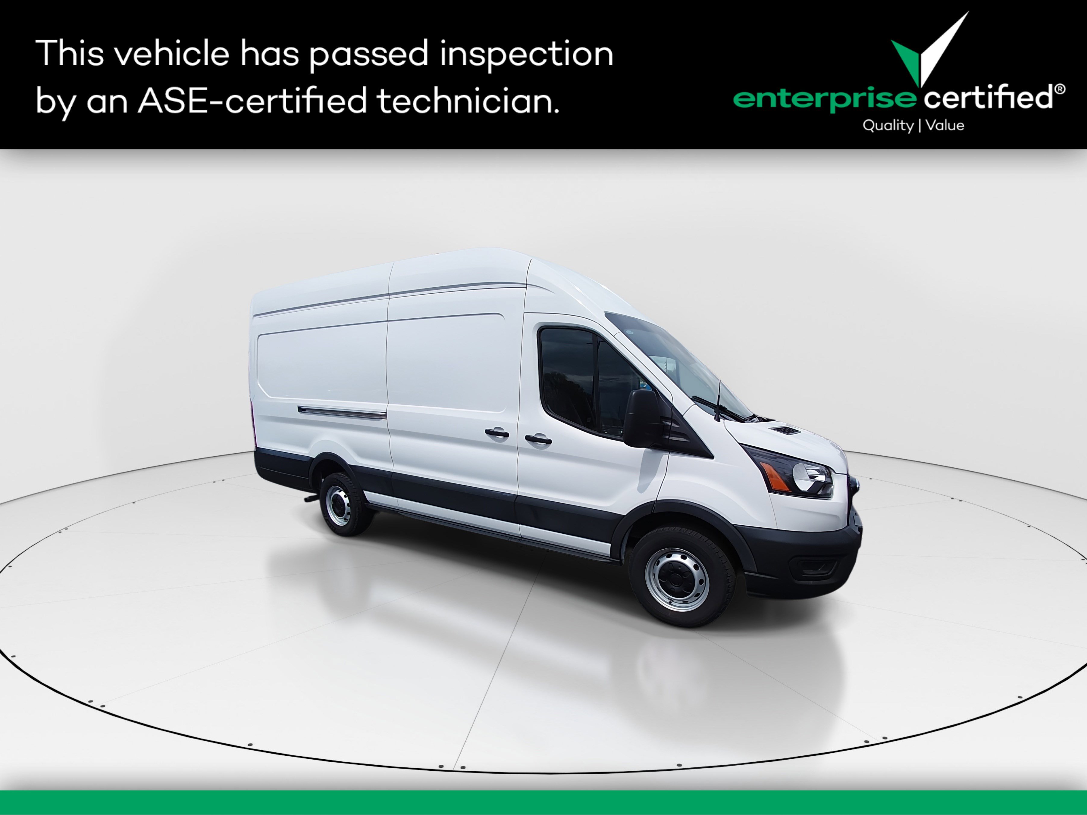 Used 2023 Ford Transit Cargo Van T-250 148" EL Hi Rf 9070 GVWR RWD