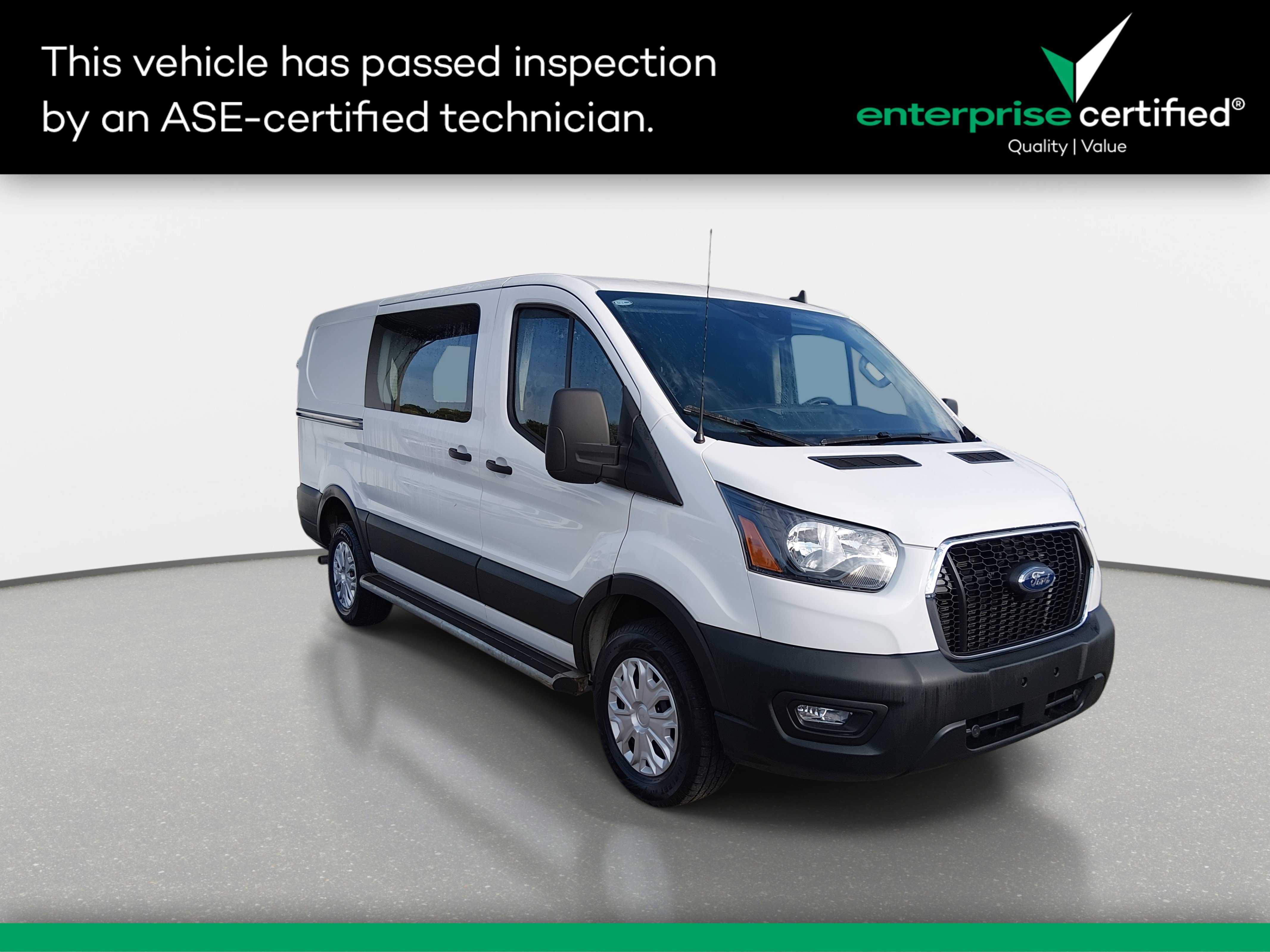 Used 2024 Ford Transit Cargo Van T-250 130" Low Rf 9070 GVWR RWD