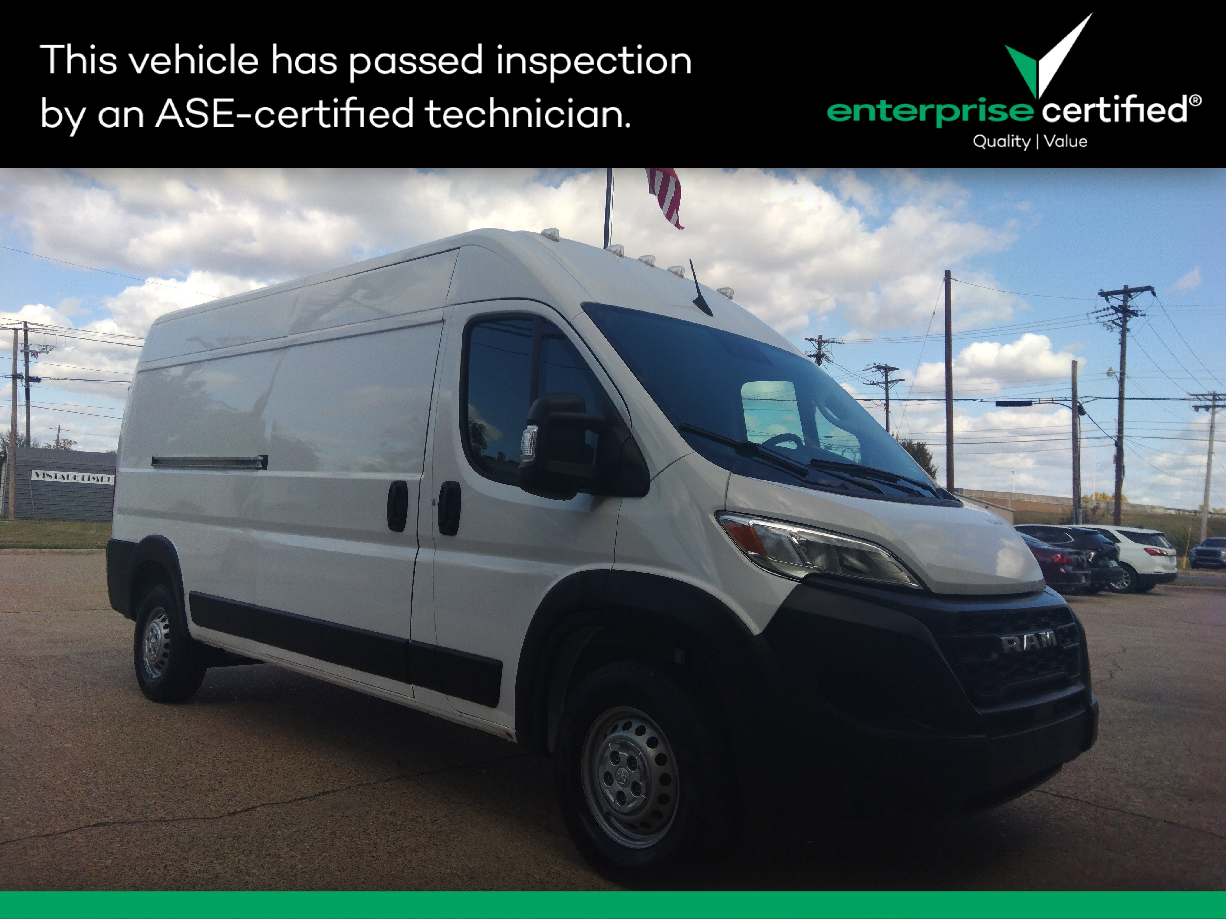 Used 2023 Ram ProMaster Cargo Van 2500 High Roof 159" WB