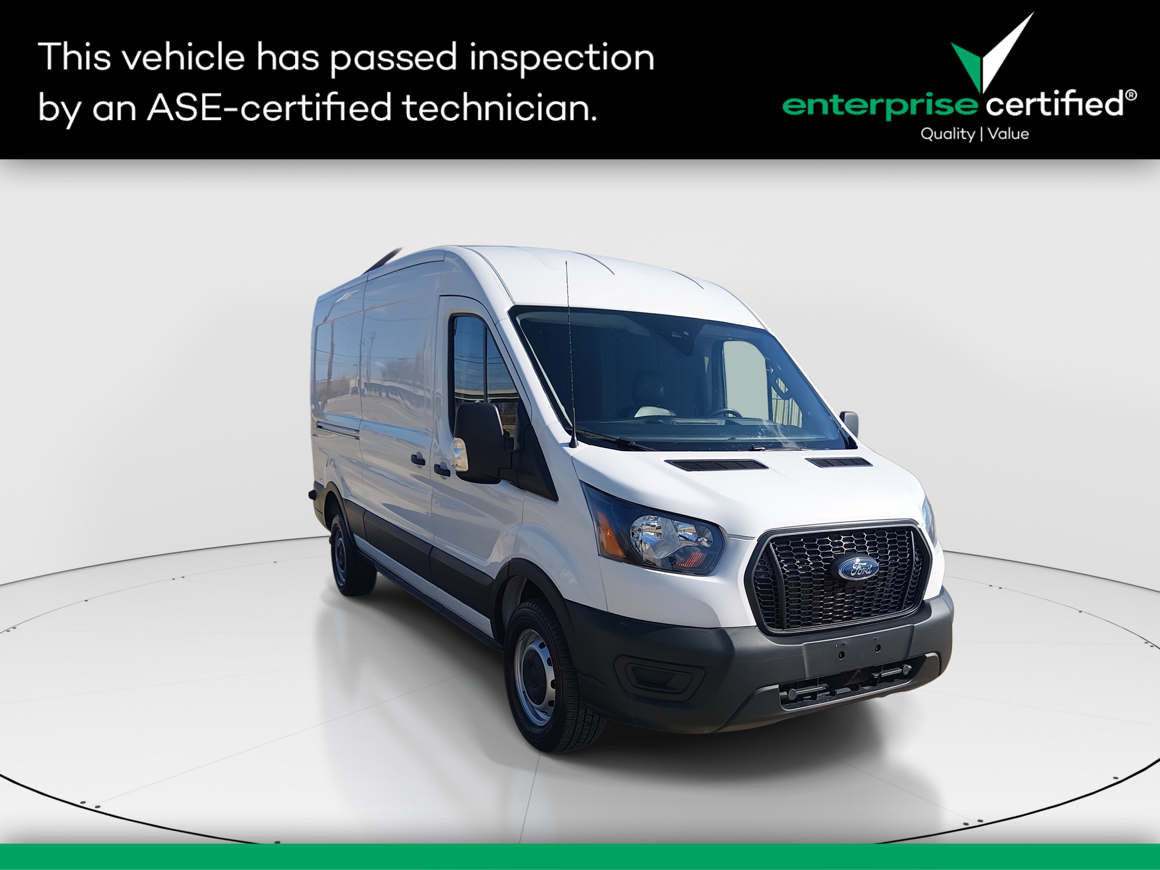 Used 2024 Ford Transit Cargo Van T-250 148" Med Rf 9070 GVWR RWD