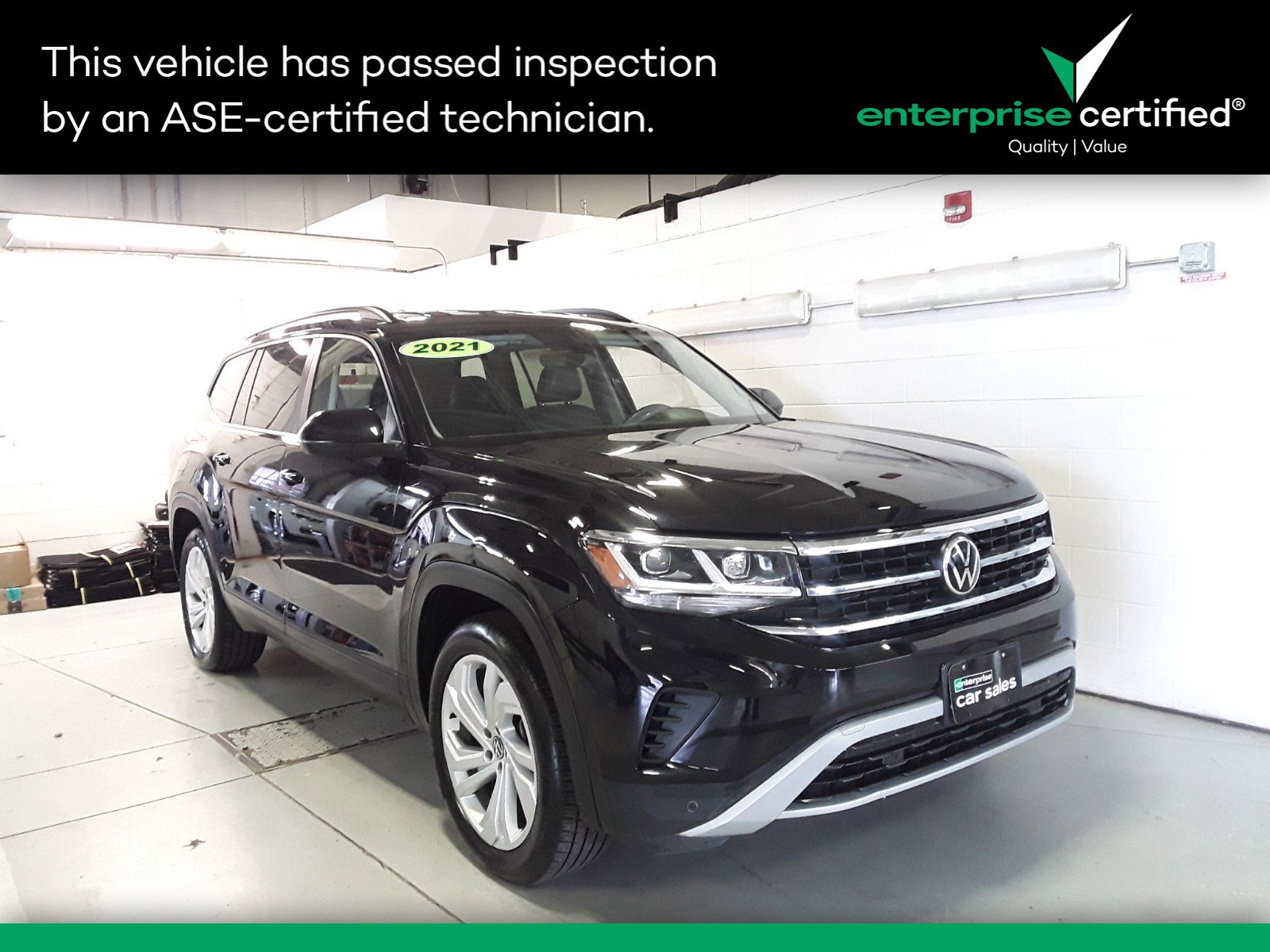 Used 2021 Volkswagen Atlas 2021.5 3.6L V6 SE w/Technology 4MOTION