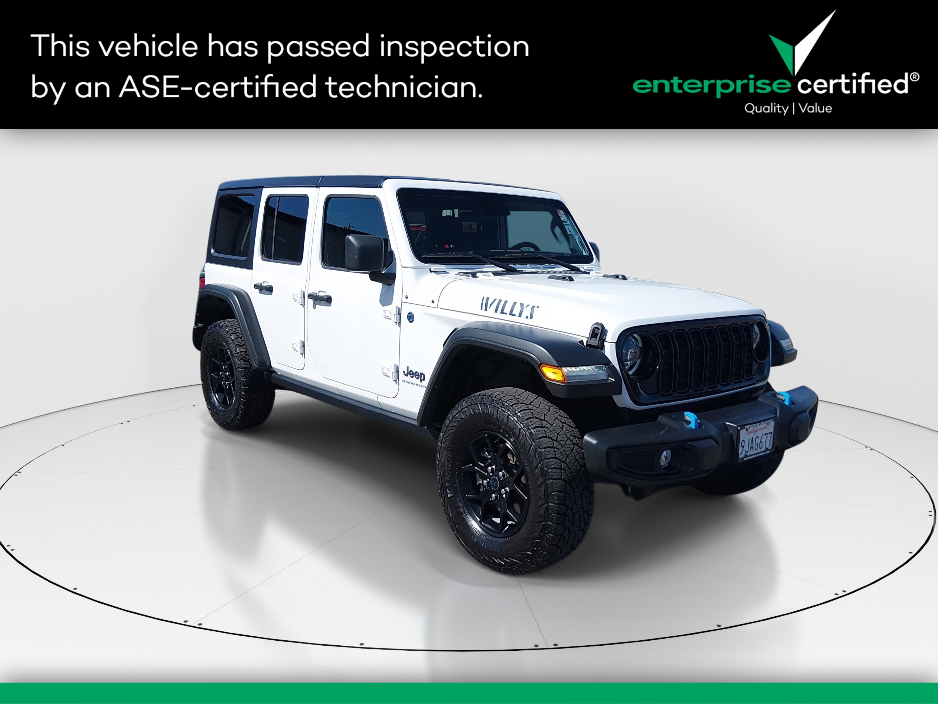Used 2024 Jeep Wrangler 4xe Willys 4x4