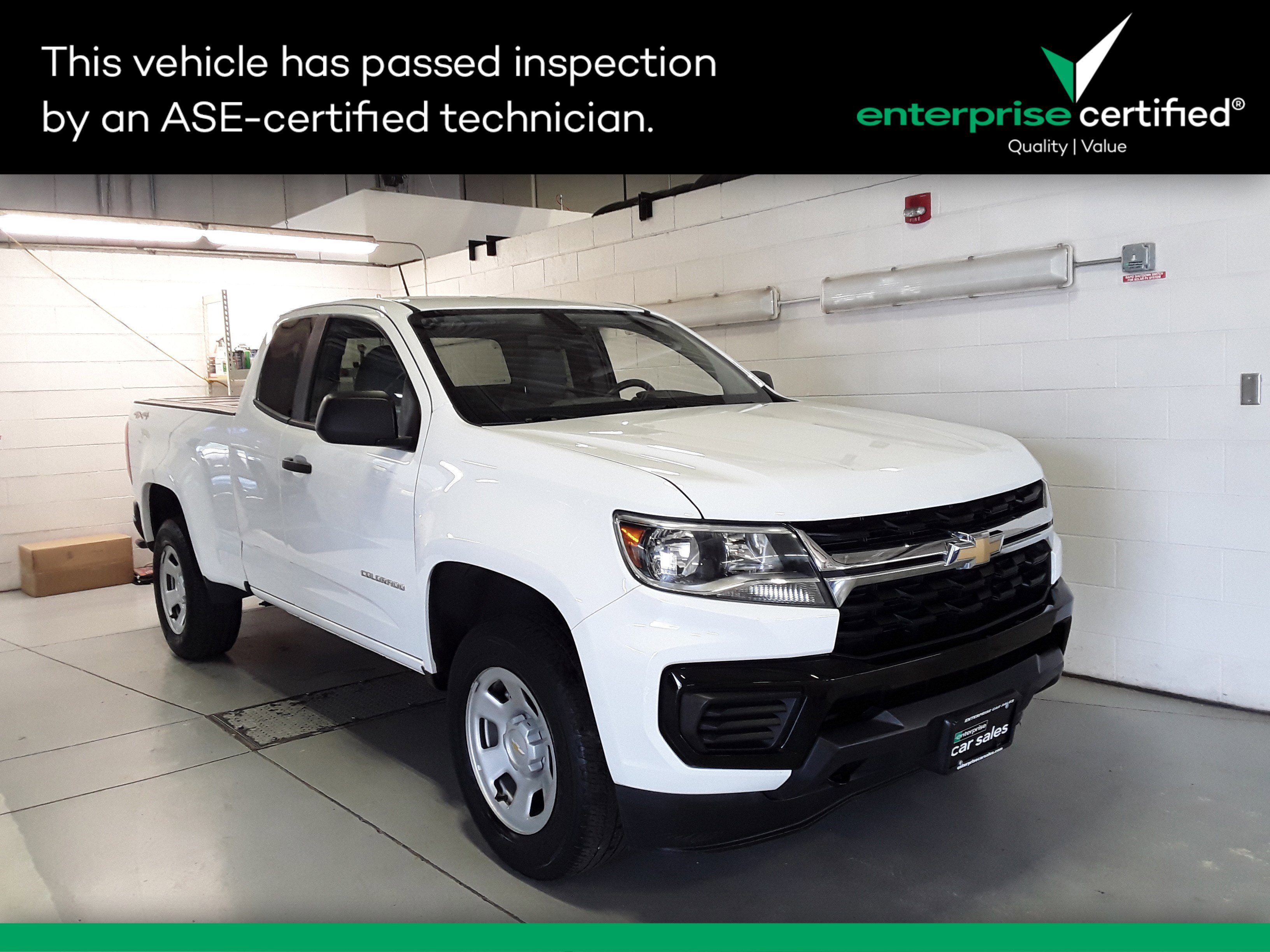 Used 2021 Chevrolet Colorado 4WD Ext Cab 128" Work Truck