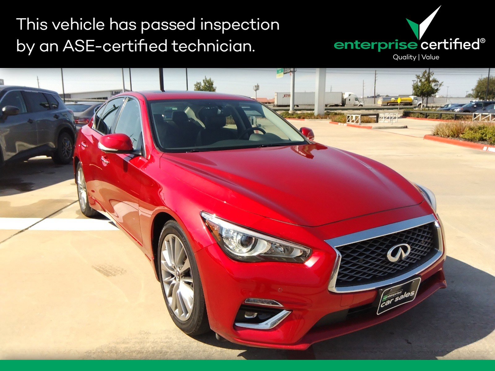 Used 2022 INFINITI Q50 LUXE AWD