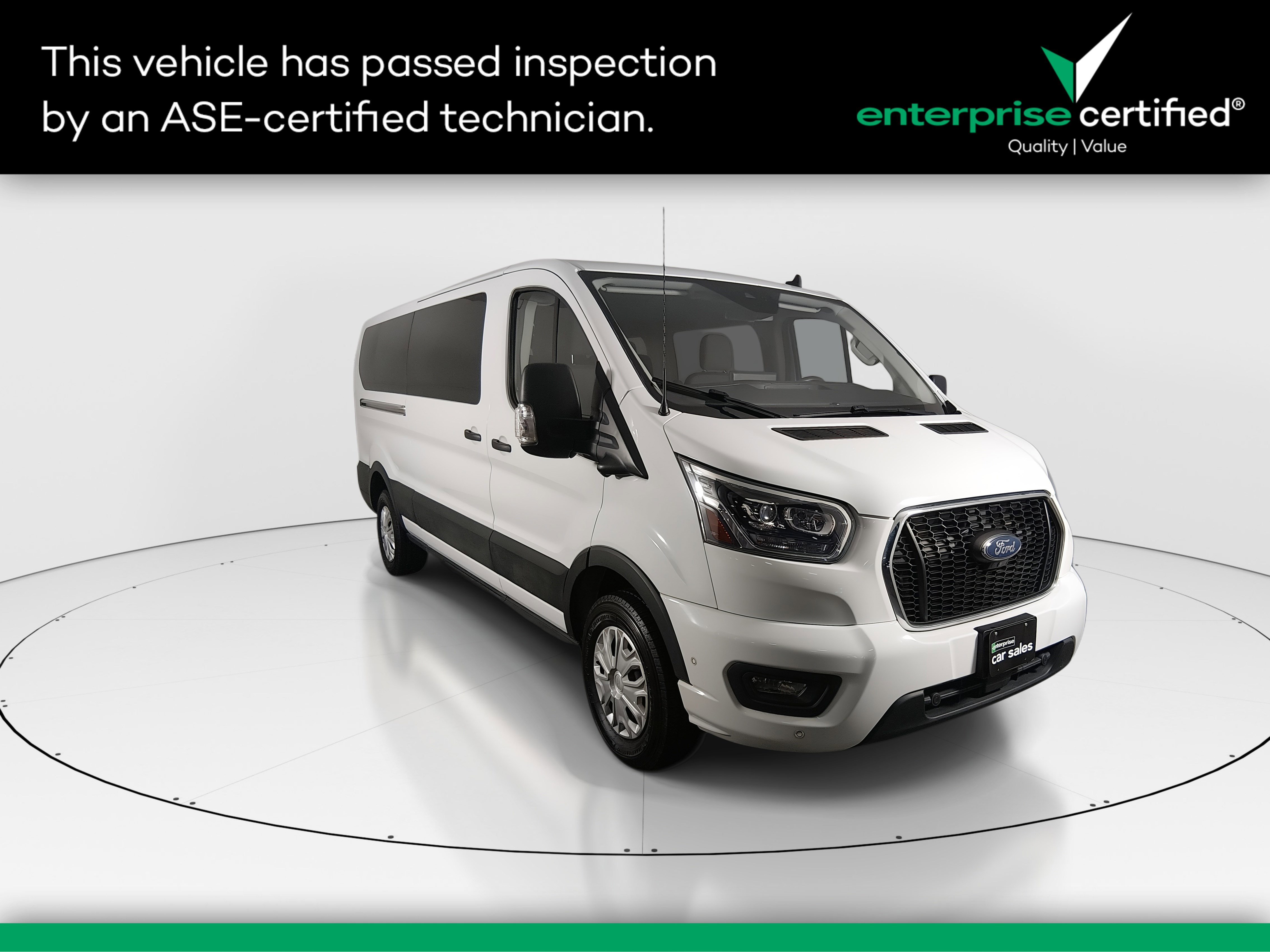 Used 2023 Ford Transit Passenger Wagon T-350 148" Low Roof XLT RWD