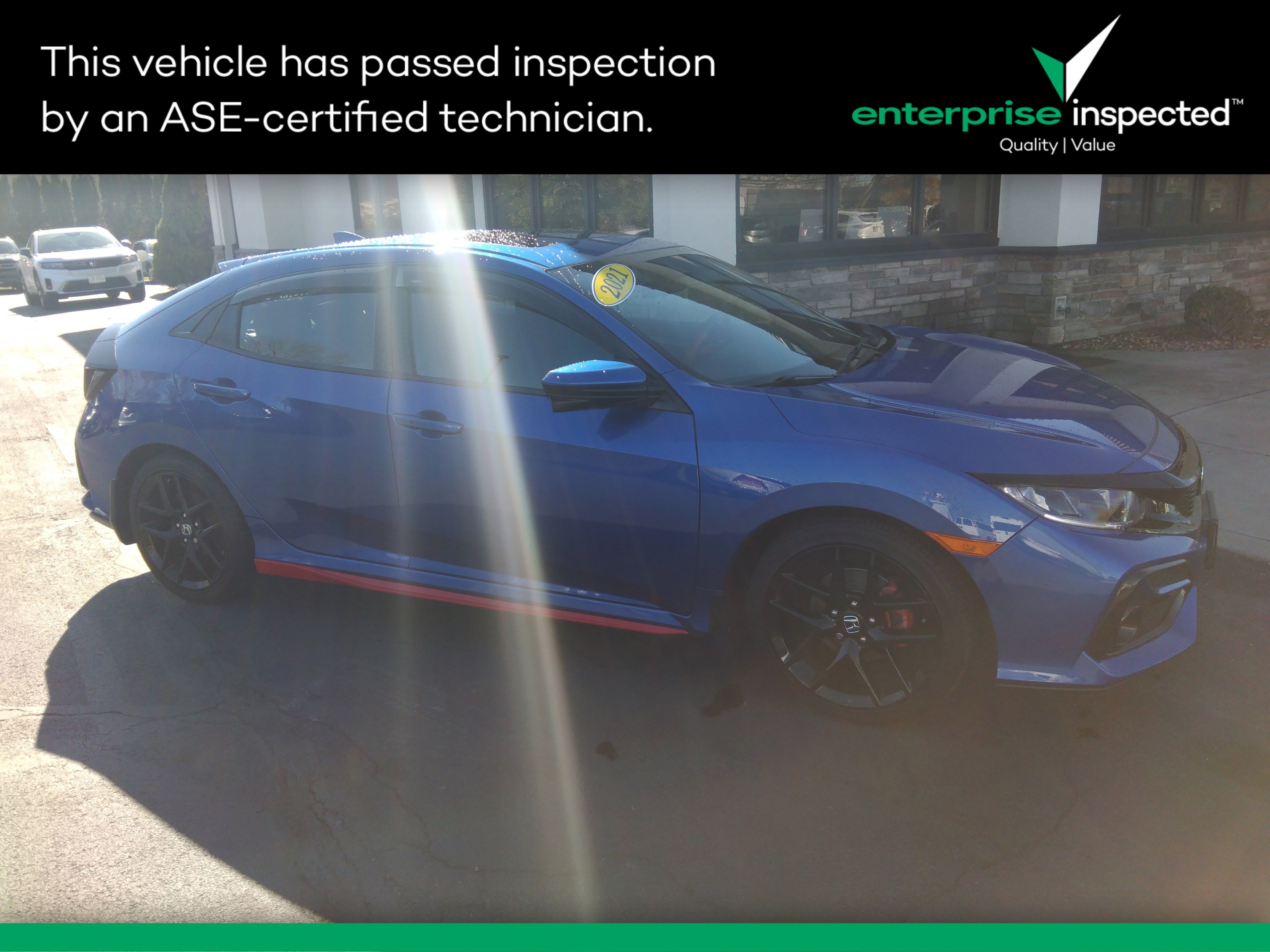 Used 2021 Honda Civic Hatchback EX CVT