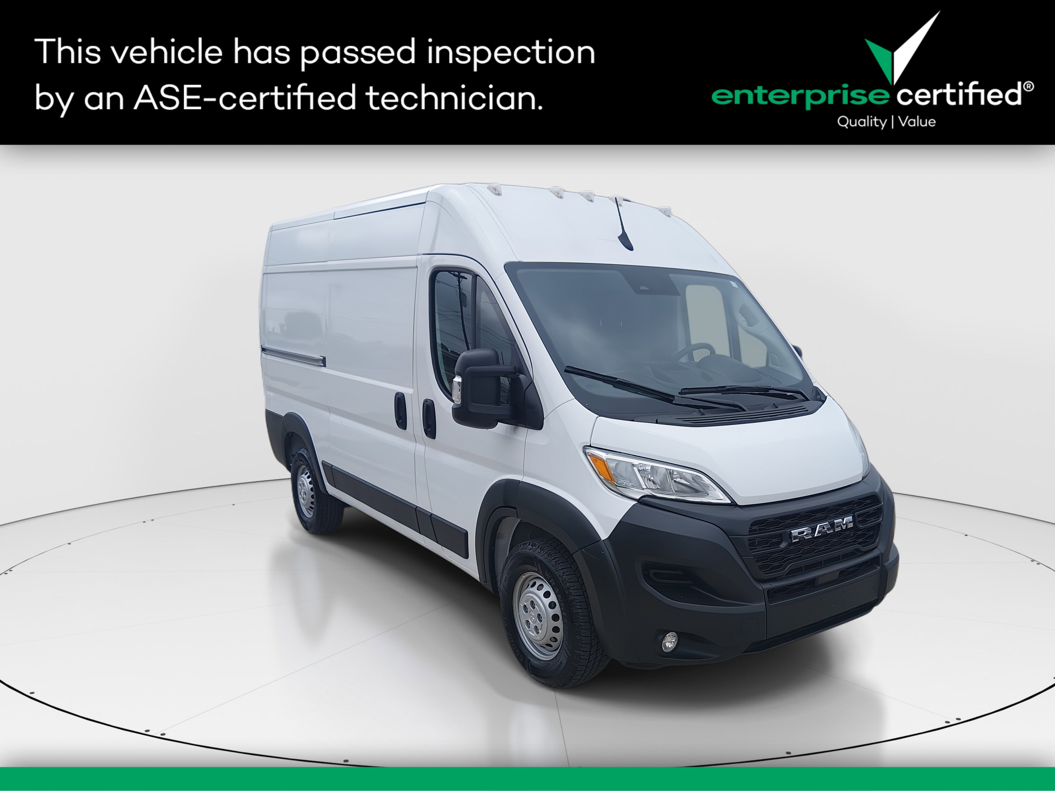 Used 2024 Ram ProMaster Cargo Van Tradesman 2500 High Roof 136" WB w/Pass Seat