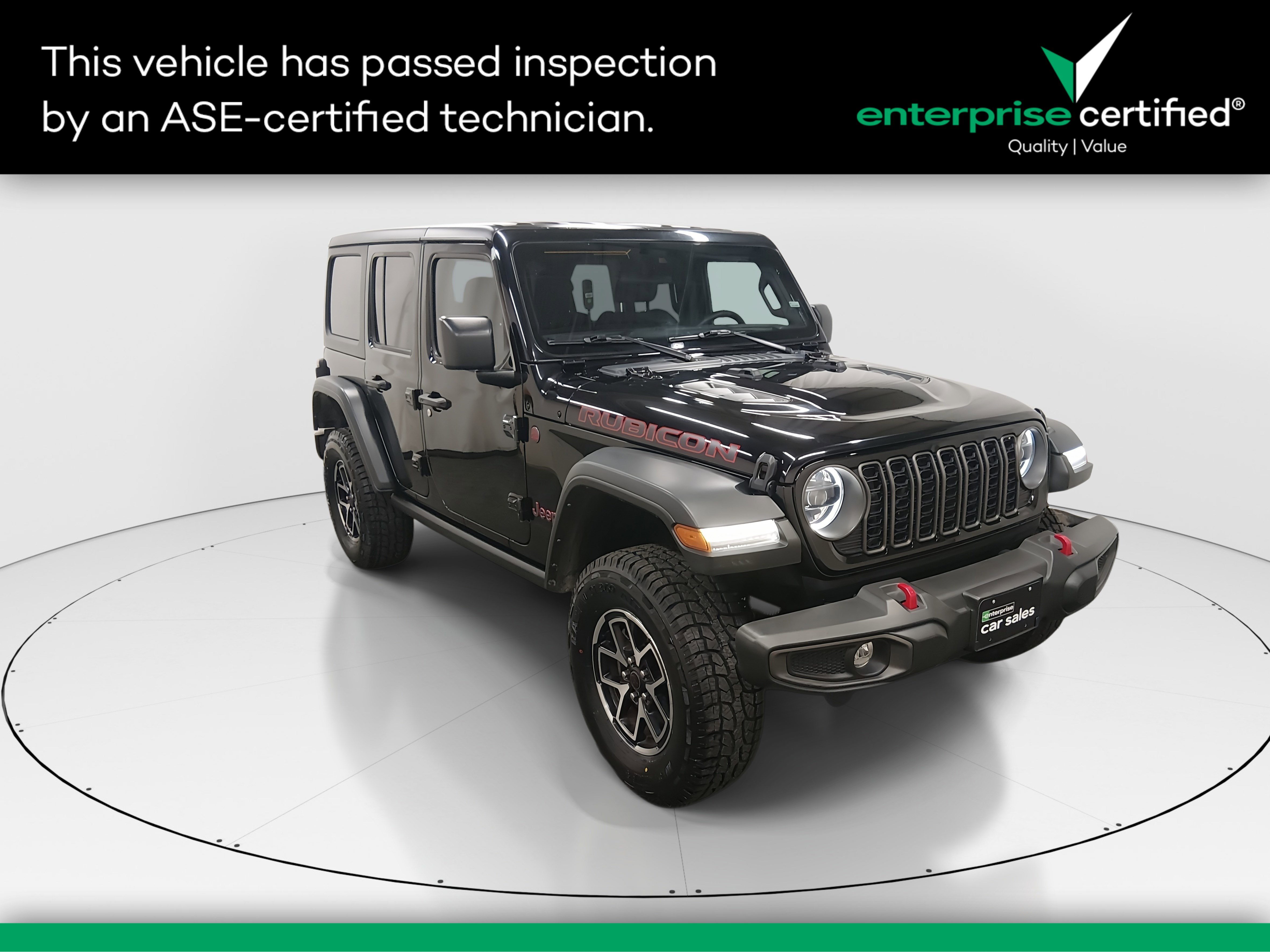 Used 2024 Jeep Wrangler Rubicon 4 Door 4x4