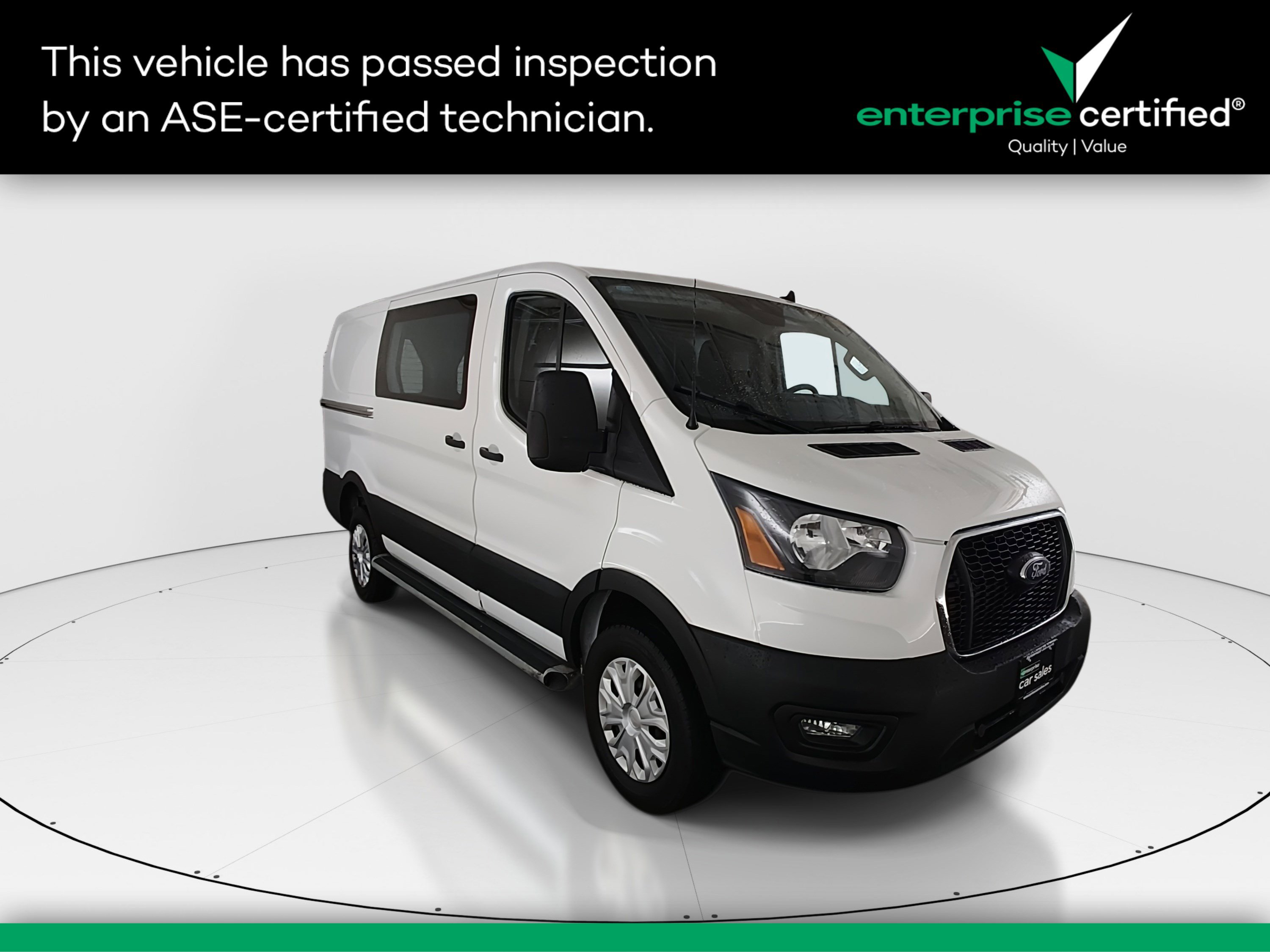 Used 2024 Ford Transit Cargo Van T-250 130" Low Rf 9070 GVWR RWD