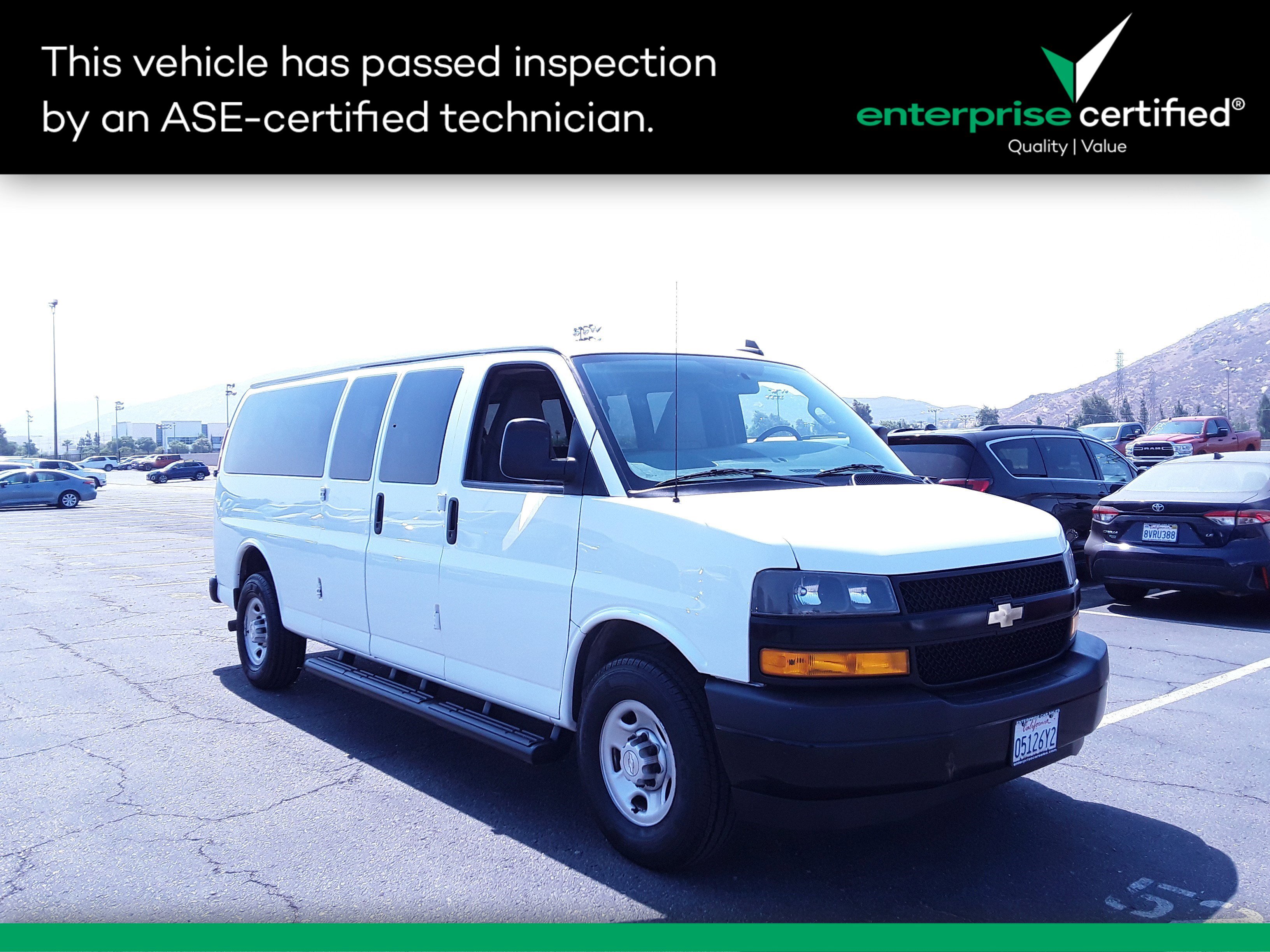 Used 2020 Chevrolet Express Passenger RWD 3500 155" LS