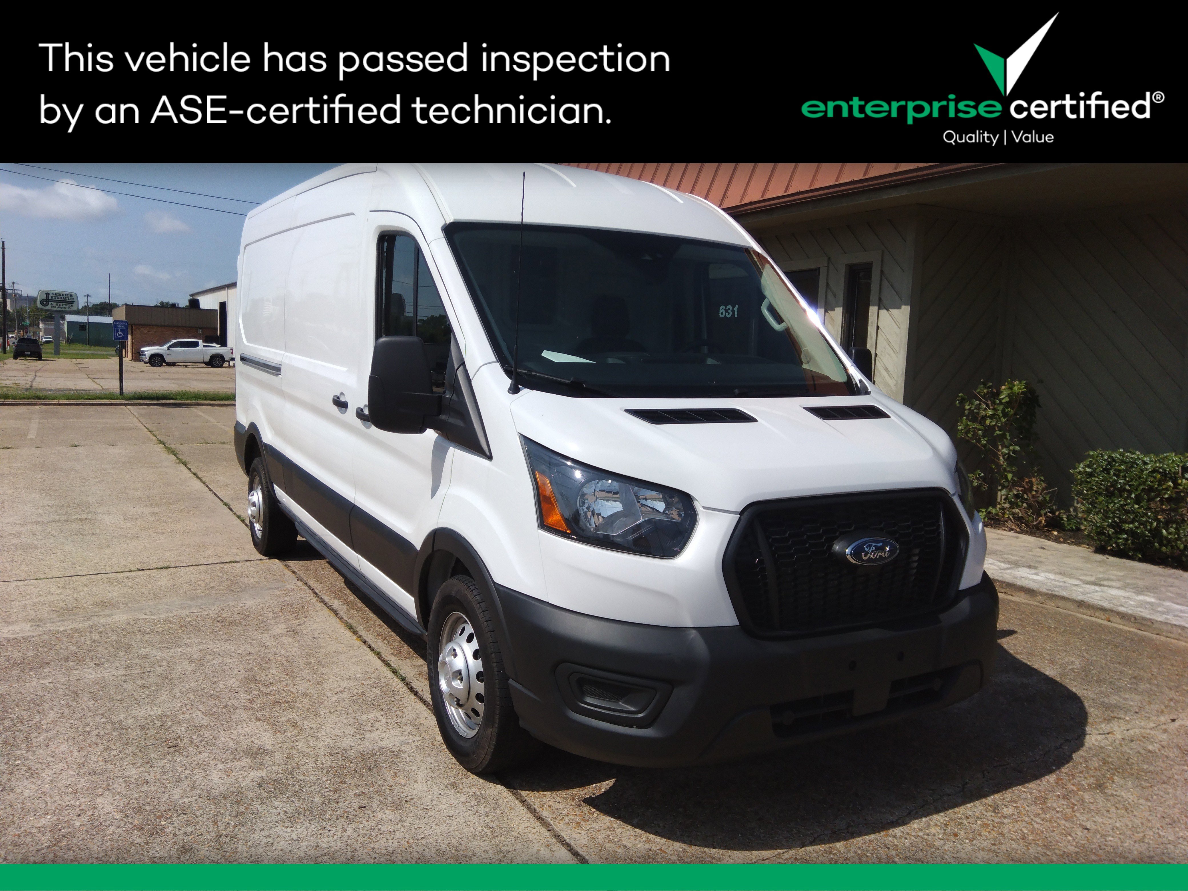Used 2023 Ford Transit Cargo Van T-250 148" Med Rf 9070 GVWR AWD
