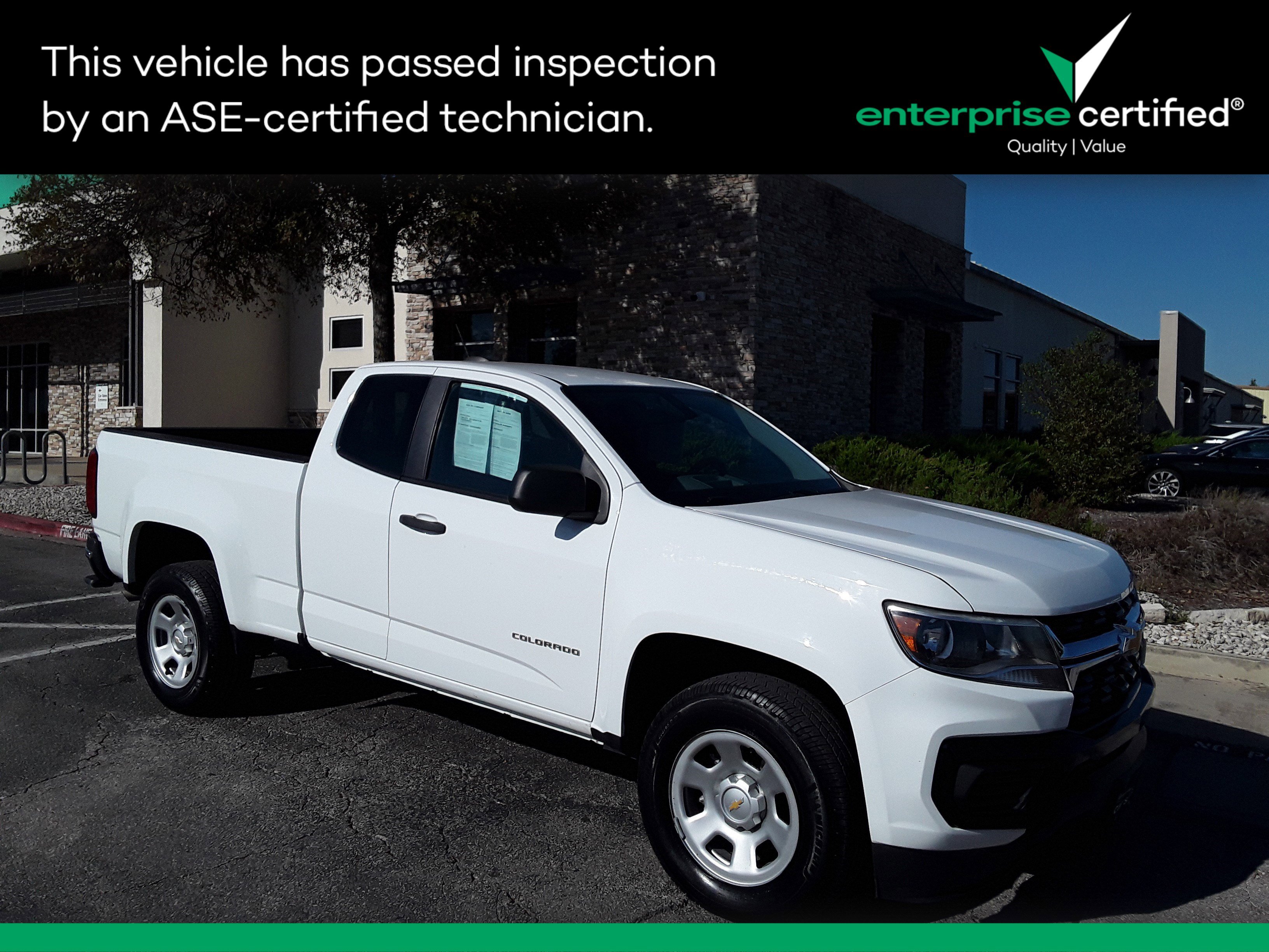 Used 2021 Chevrolet Colorado 2WD Work Truck Ext Cab 128"