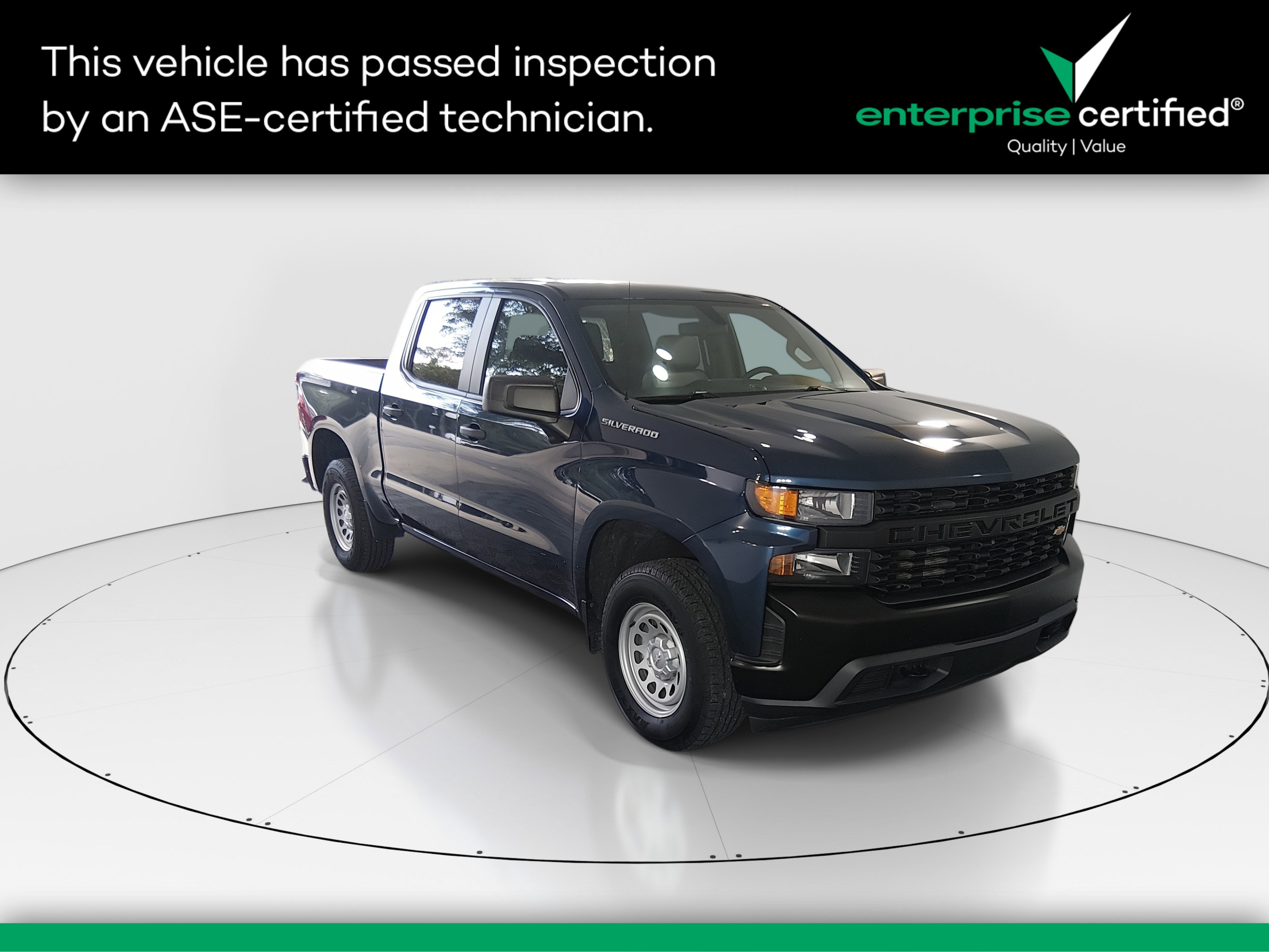 Used 2021 Chevrolet Silverado 1500 4WD Crew Cab 147" Work Truck