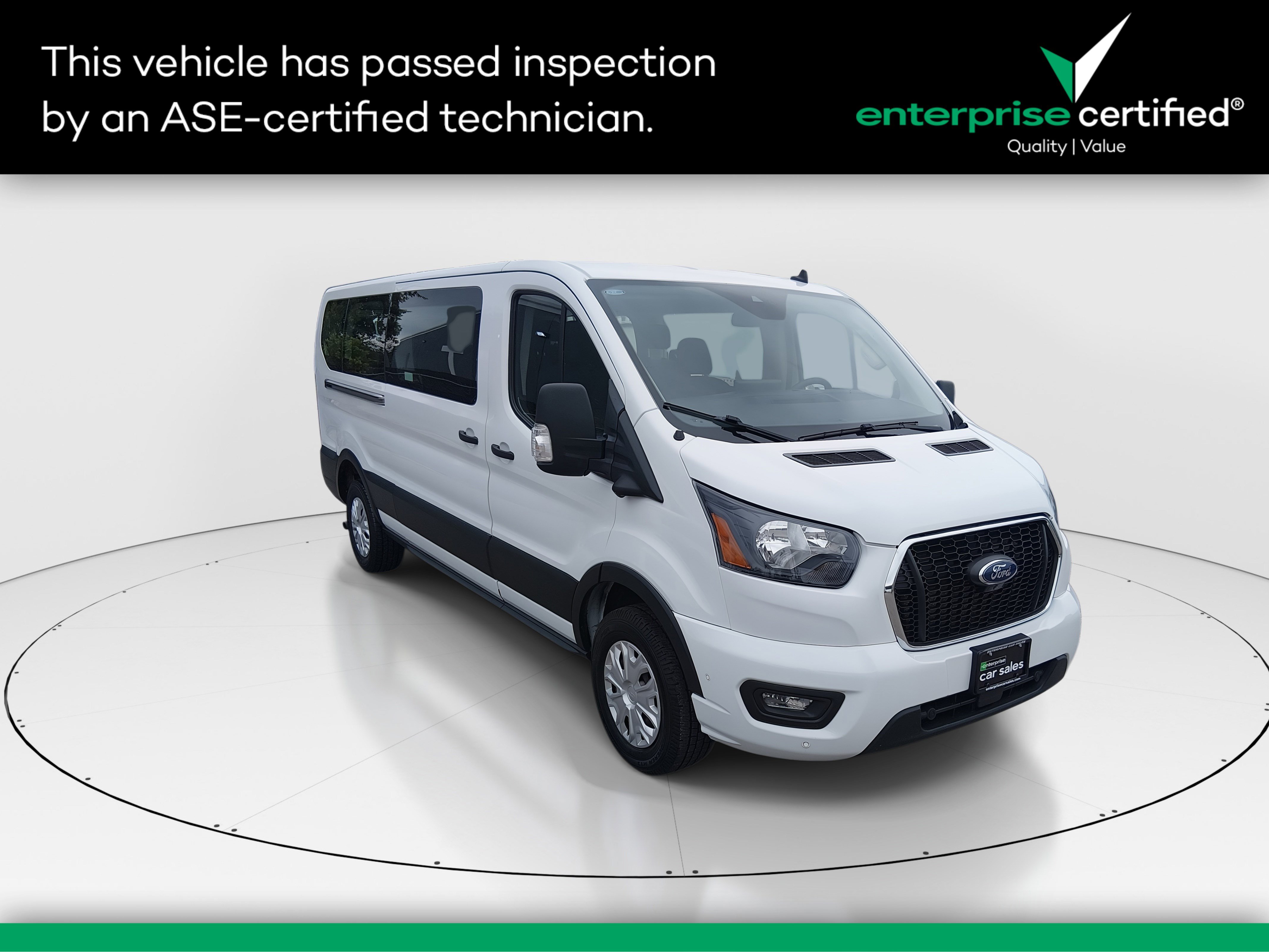 Used 2023 Ford Transit Passenger Wagon T-350 148" Low Roof XLT RWD