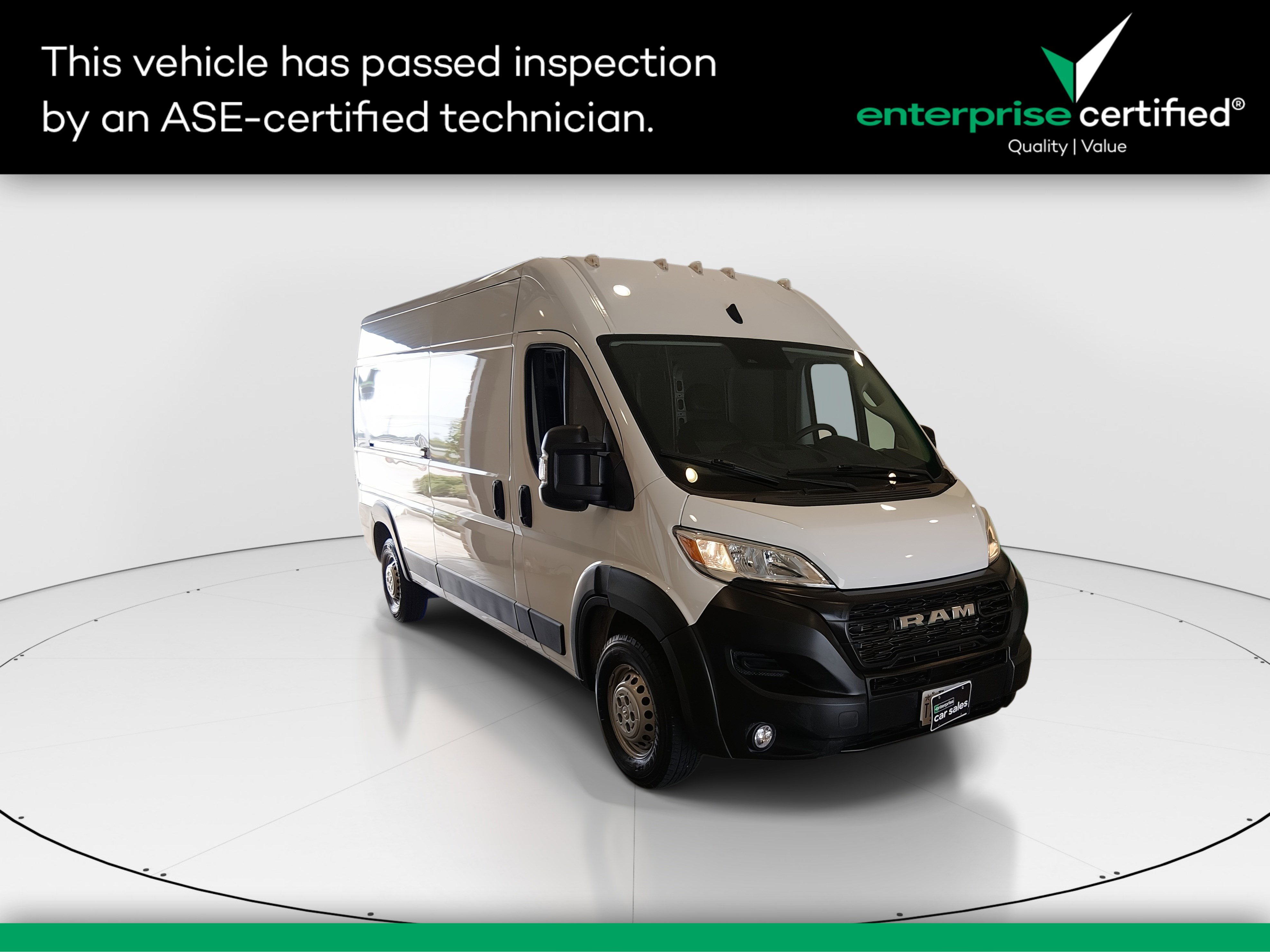 Used 2024 Ram ProMaster Cargo Van Tradesman 2500 High Roof 159" WB w/Pass Seat