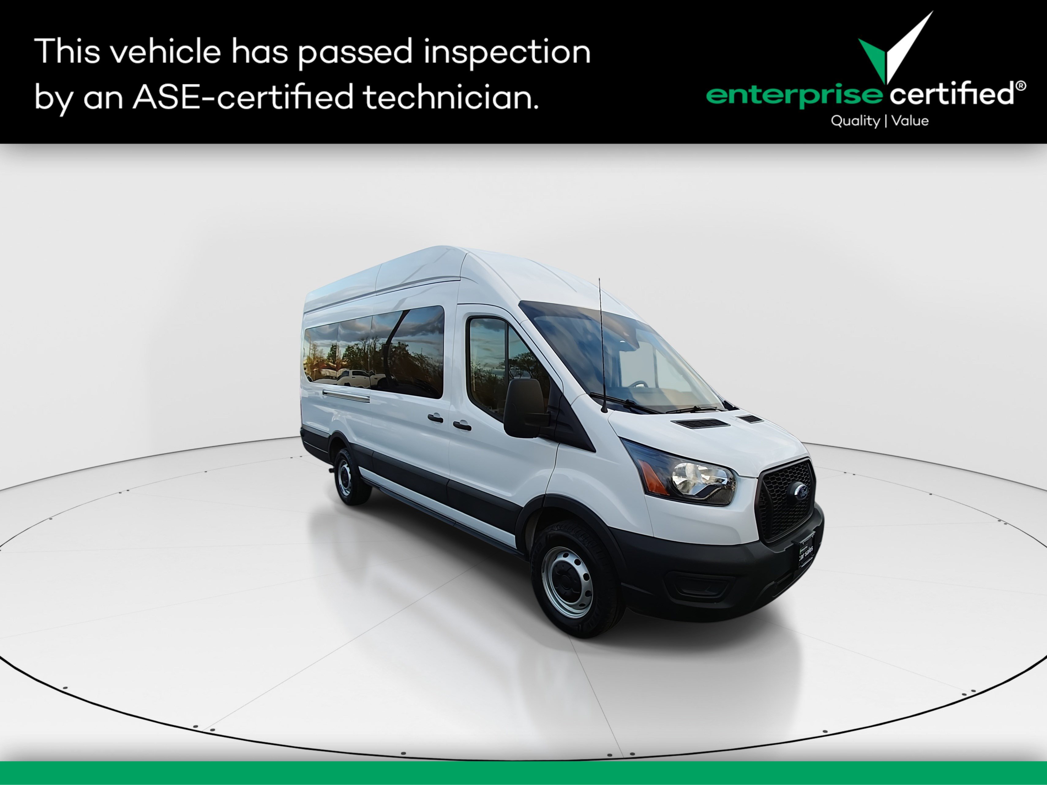 Used 2024 Ford Transit Cargo Van T-250 148" EL Hi Rf 9070 GVWR RWD