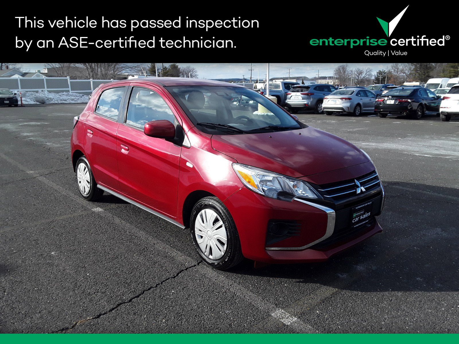 Used 2021 Mitsubishi Mirage ES CVT