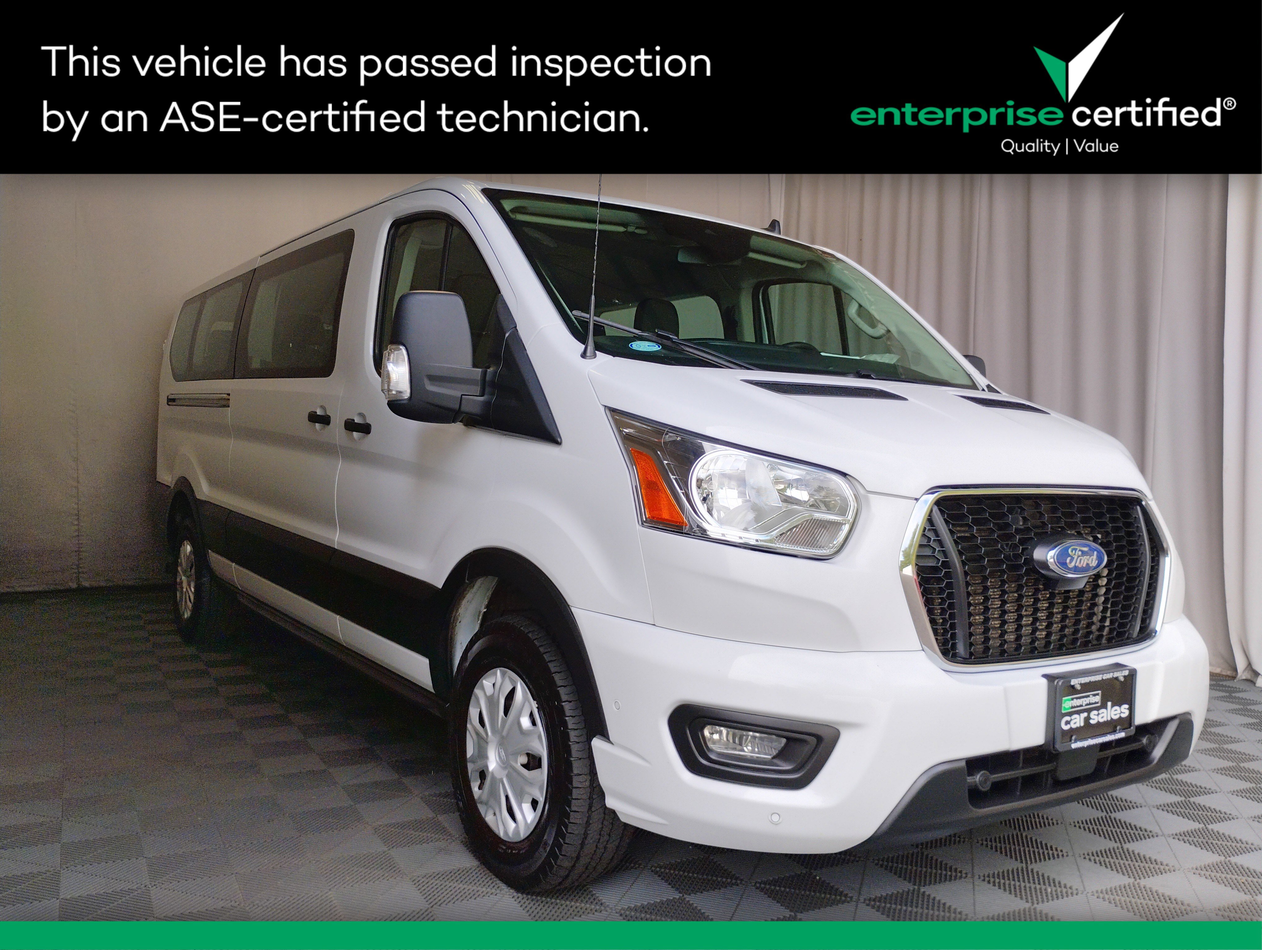 Used 2021 Ford Transit Passenger Wagon T-350 148" Low Roof XLT RWD