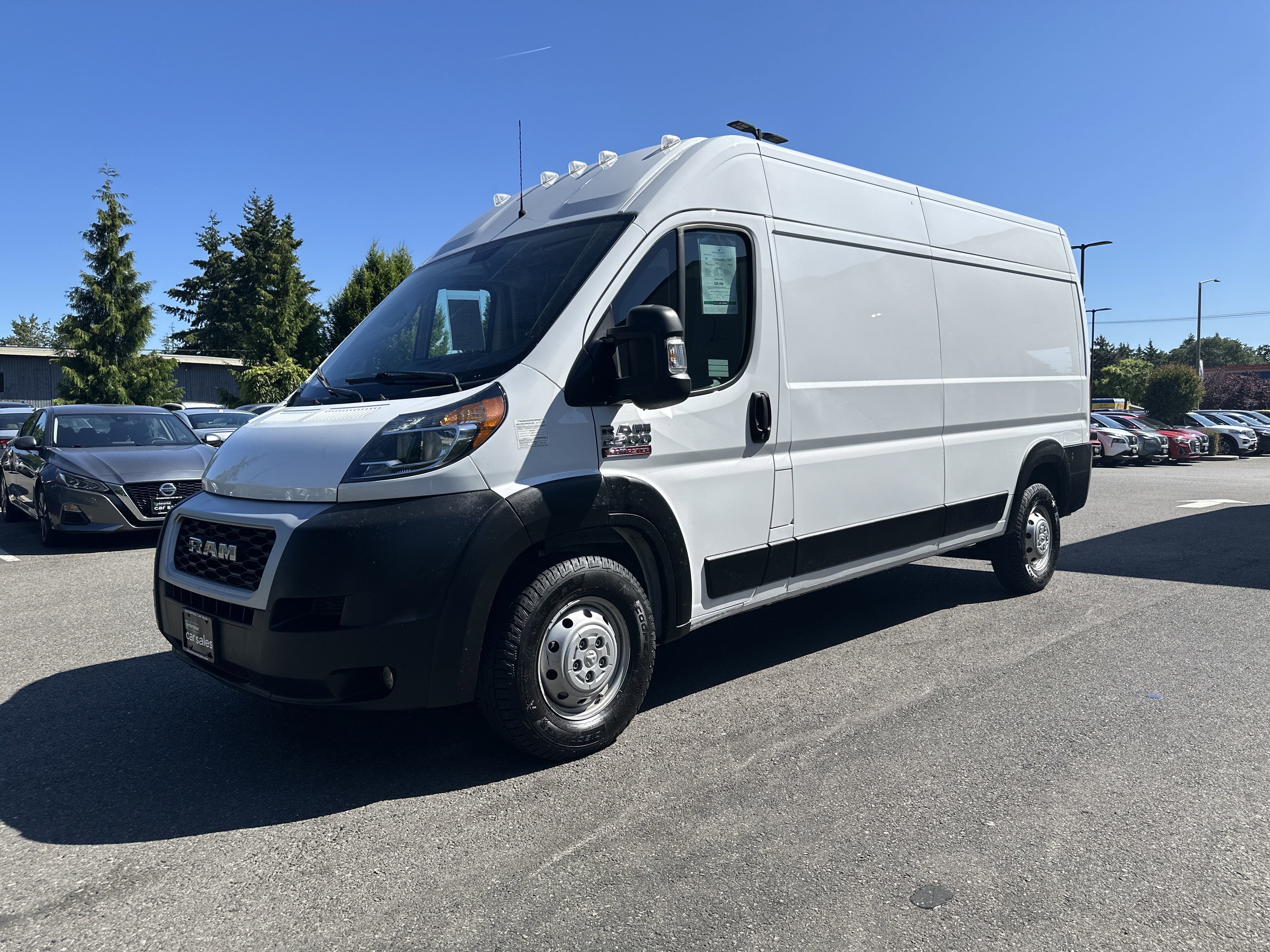 Used 2021 Ram ProMaster Cargo Van 2500 High Roof 159" WB