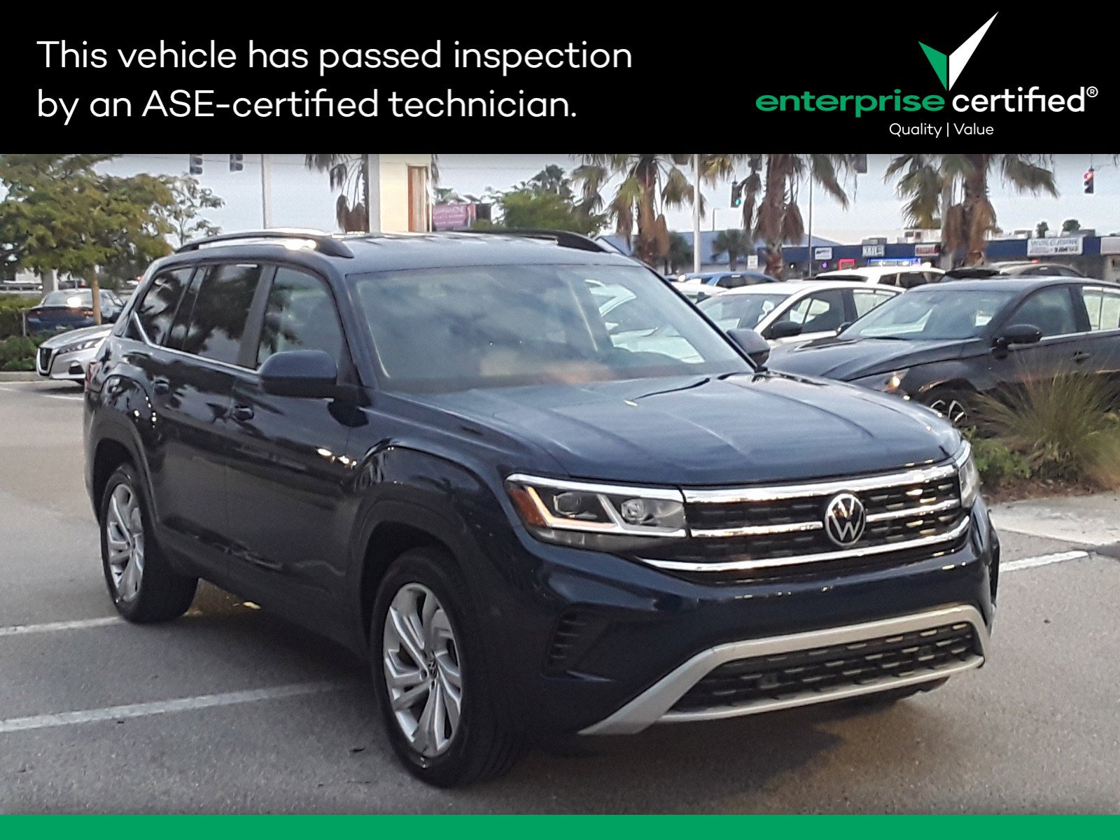 2021 Volkswagen Atlas 2021.5 3.6L V6 SE w/Technology FWD