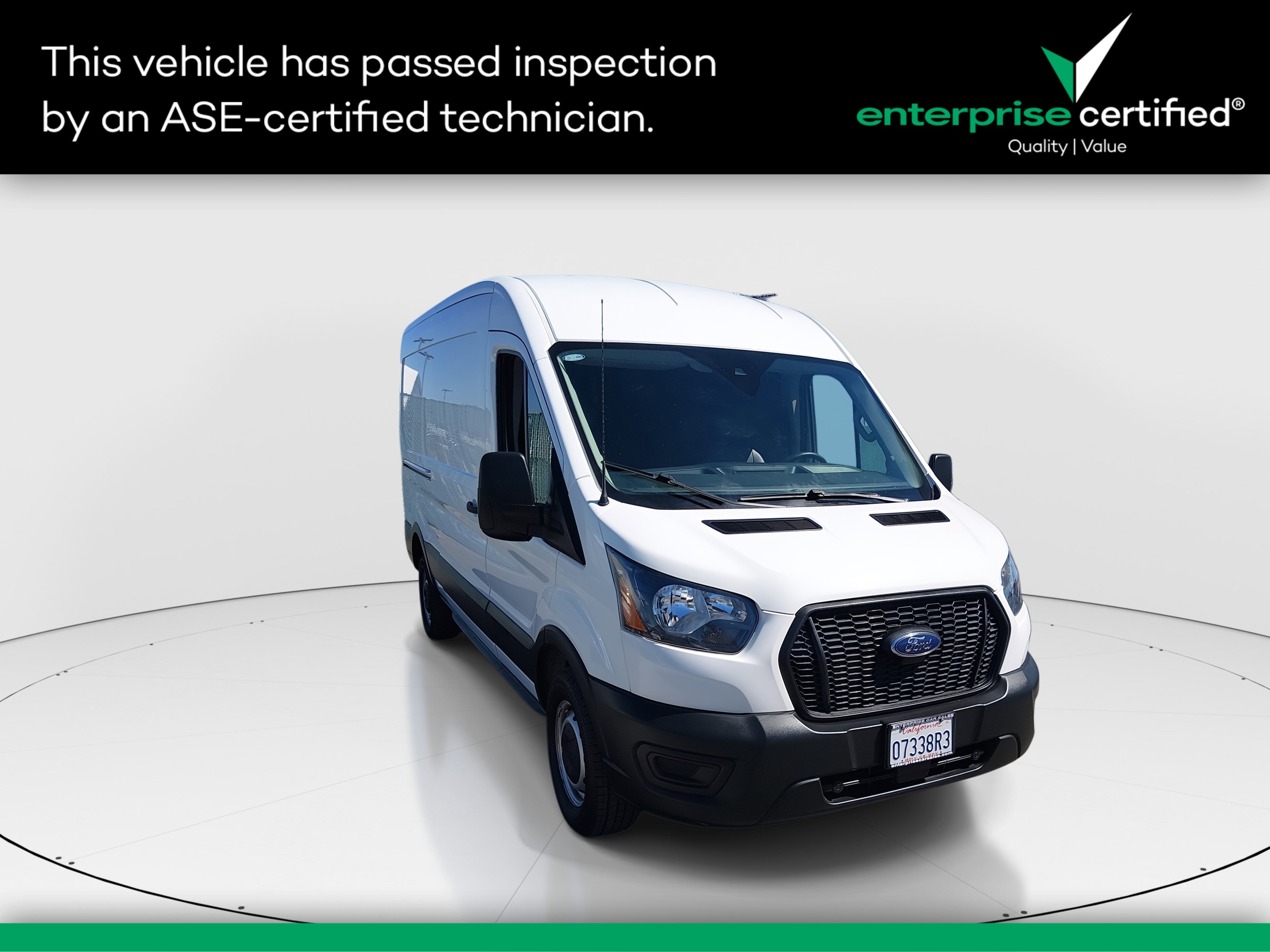 Used 2023 Ford Transit Cargo Van T-250 148" Med Rf 9070 GVWR RWD