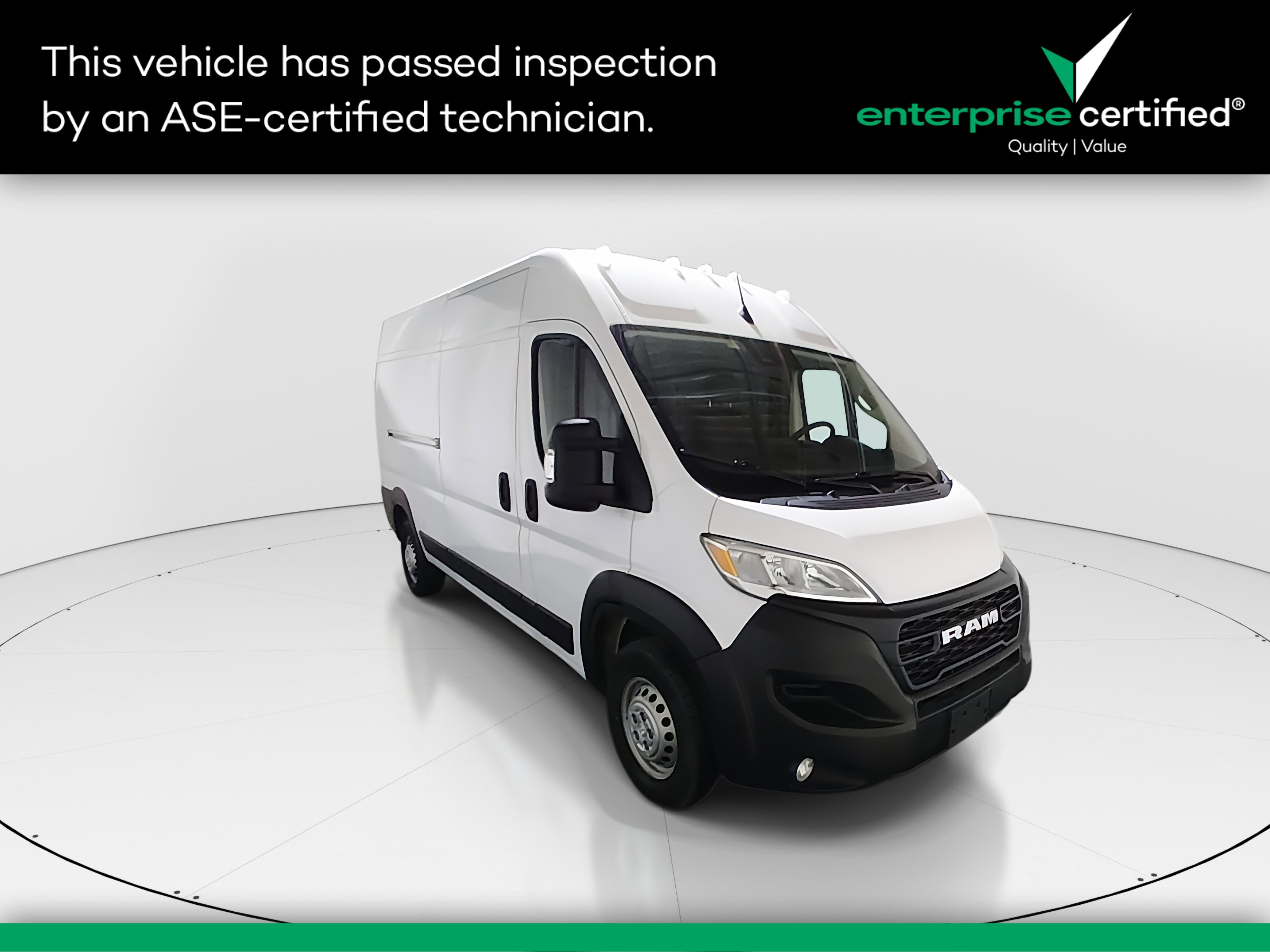 Used 2024 Ram ProMaster Cargo Van Tradesman 2500 High Roof 159" WB w/Pass Seat