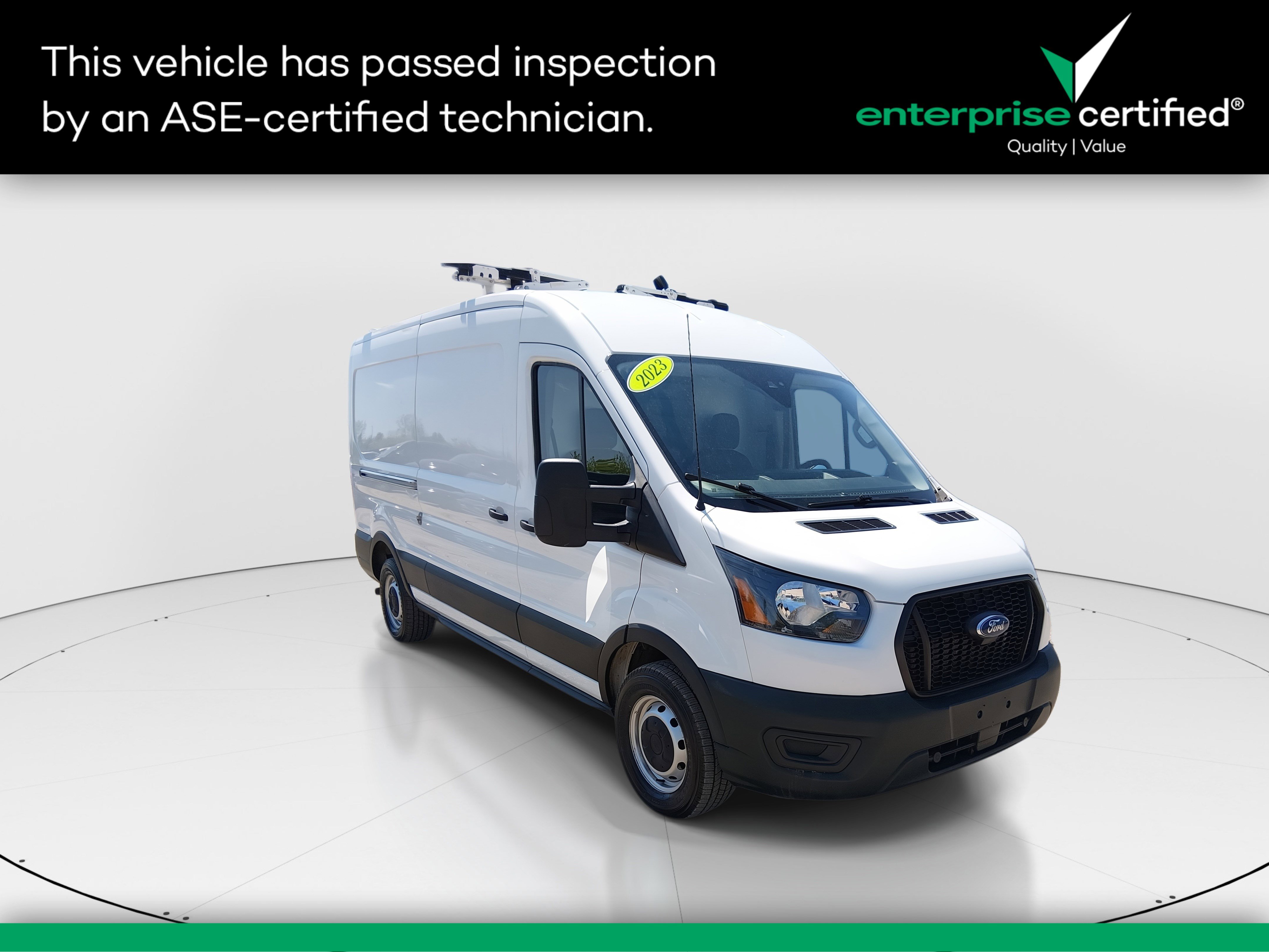 Used 2023 Ford Transit Cargo Van T-250 148" Med Rf 9070 GVWR RWD