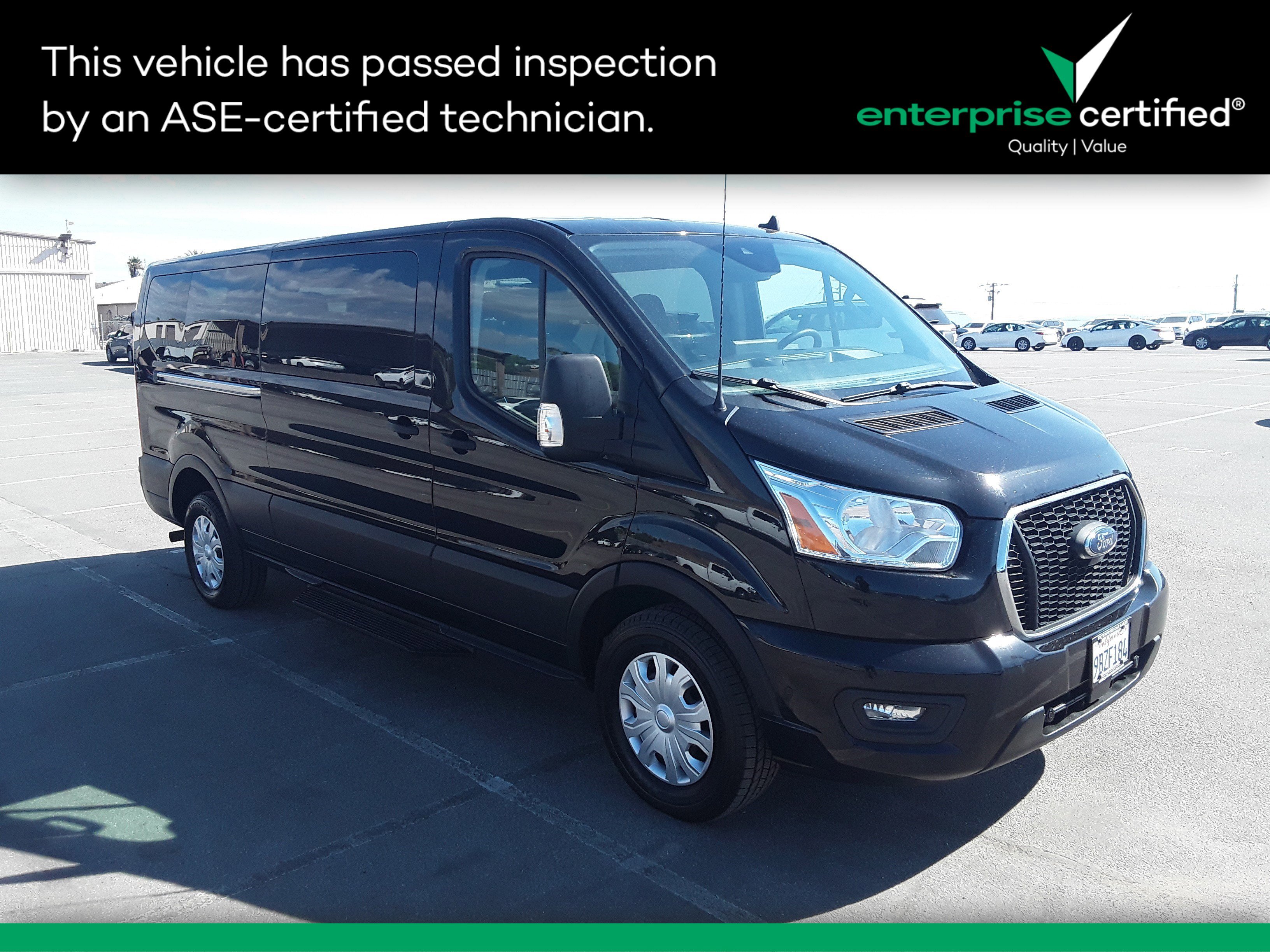 Used 2022 Ford Transit Passenger Wagon T-350 148" Low Roof XLT RWD