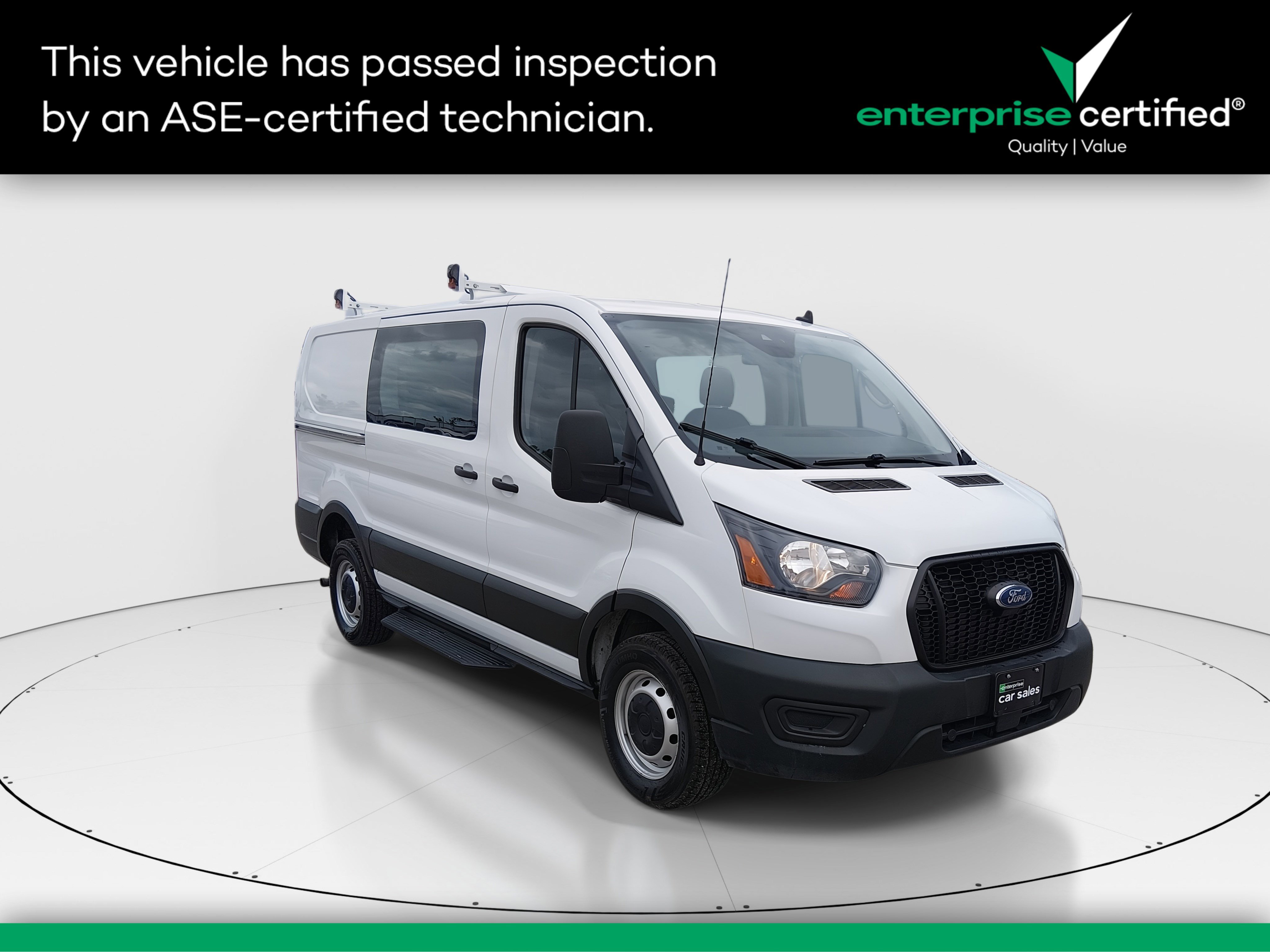 Used 2023 Ford Transit Crew Van T-250 130" Low Rf 9070 GVWR RWD