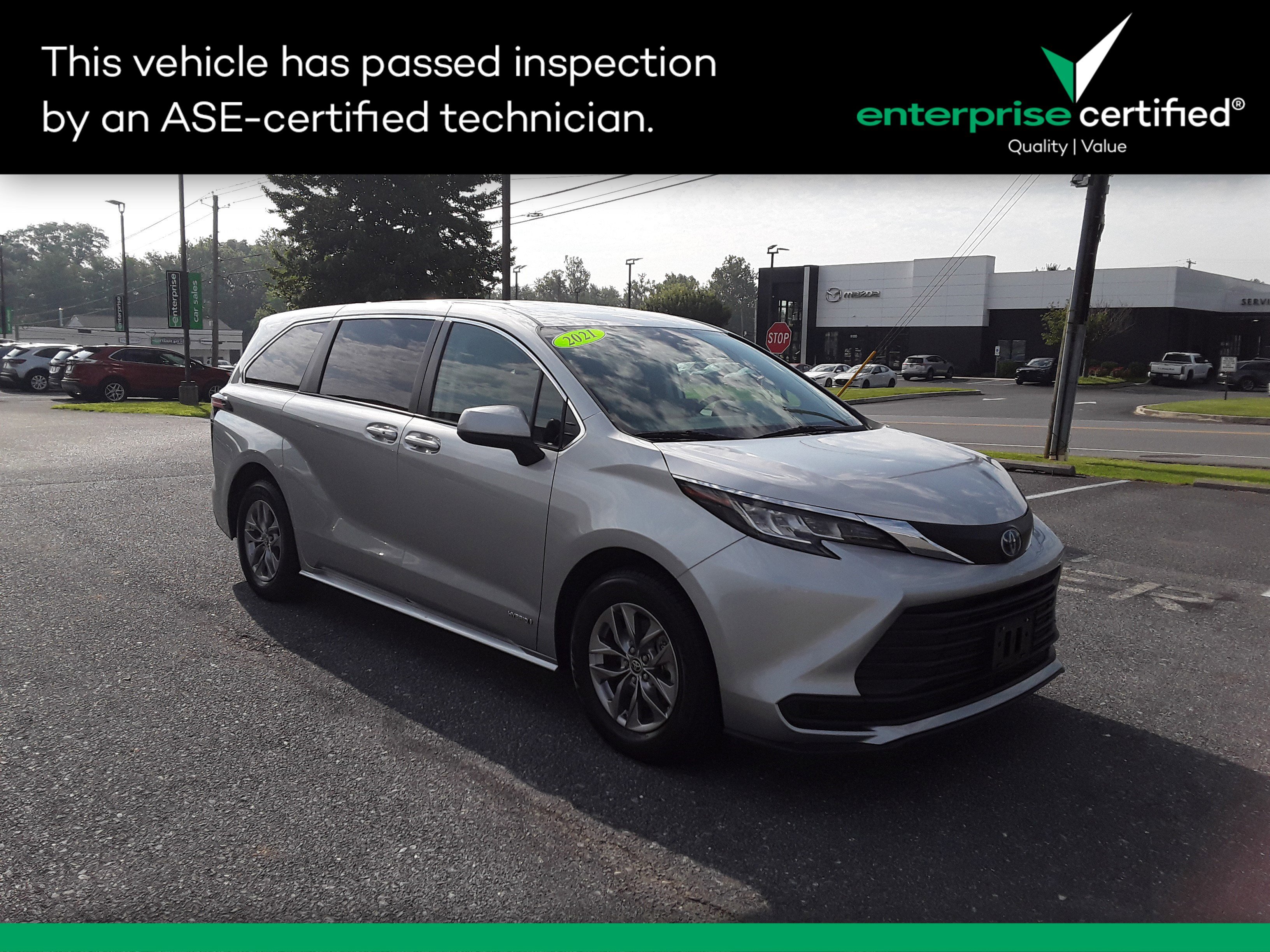 Used 2021 Toyota Sienna LE FWD 8-Passenger
