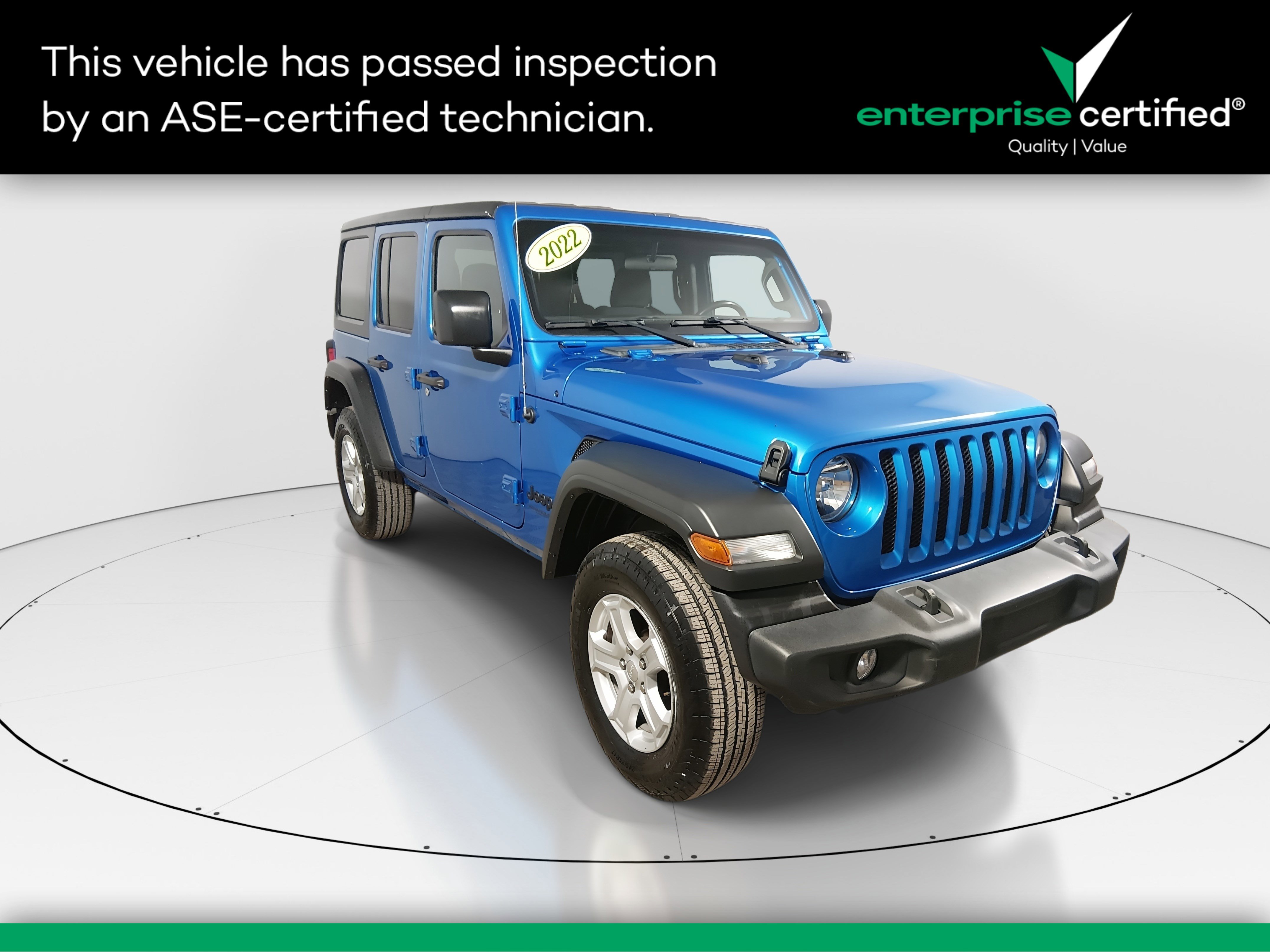 Used 2022 Jeep Wrangler Unlimited Sport S 4x4