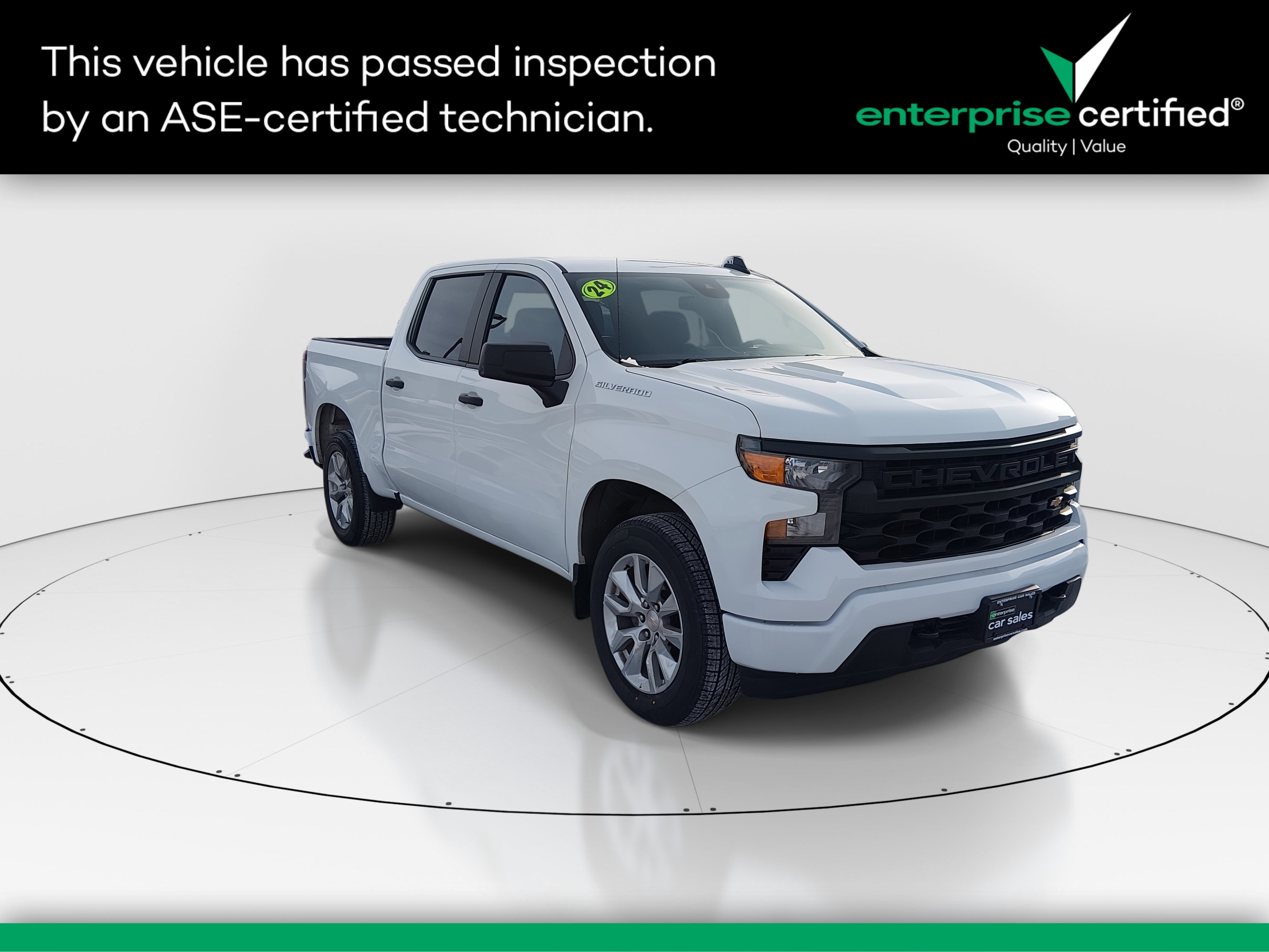 Used 2024 Chevrolet Silverado 1500 Custom 4WD Crew Cab 147"