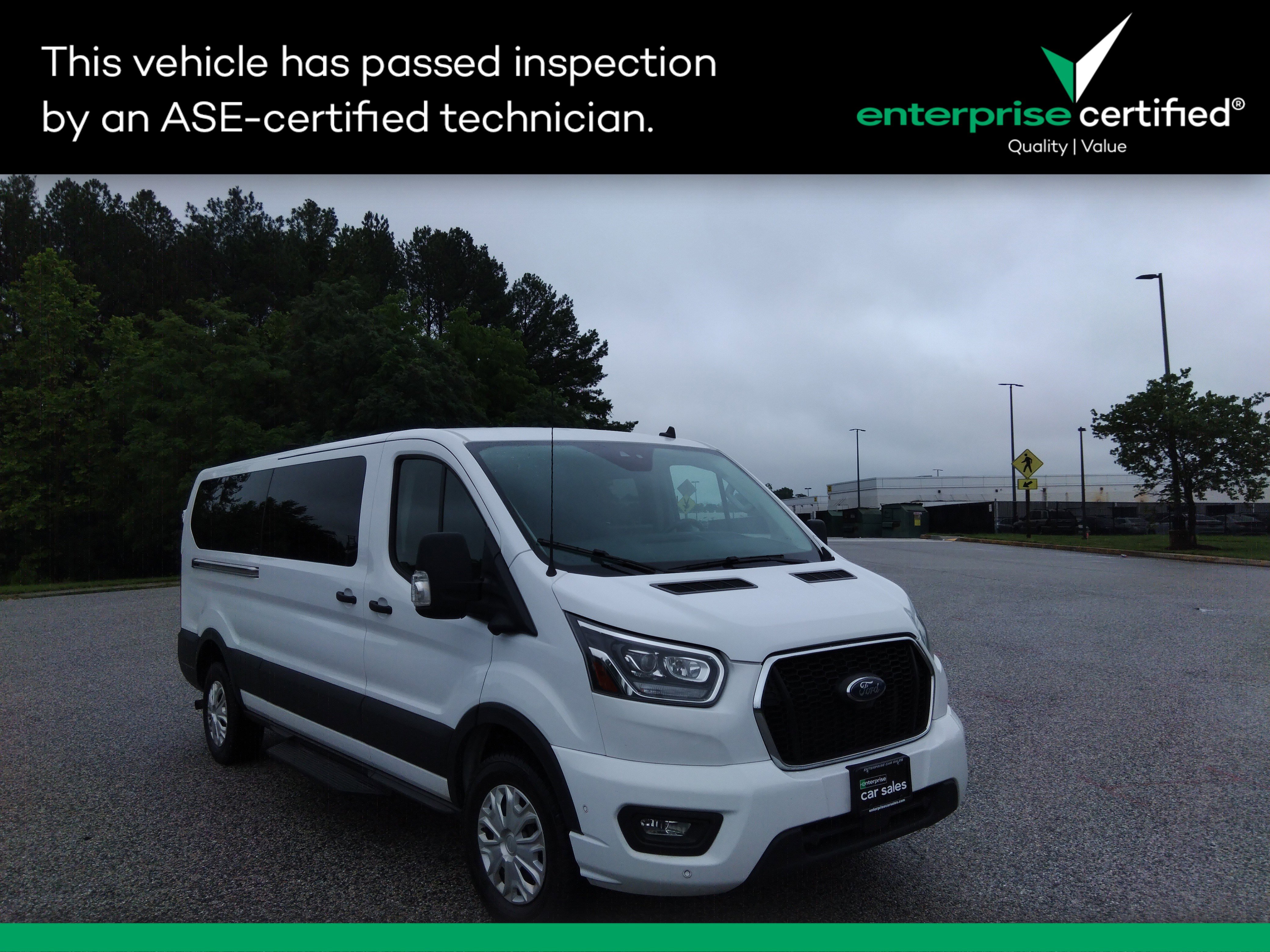 Used 2023 Ford Transit Passenger Wagon T-350 148" Low Roof XLT RWD