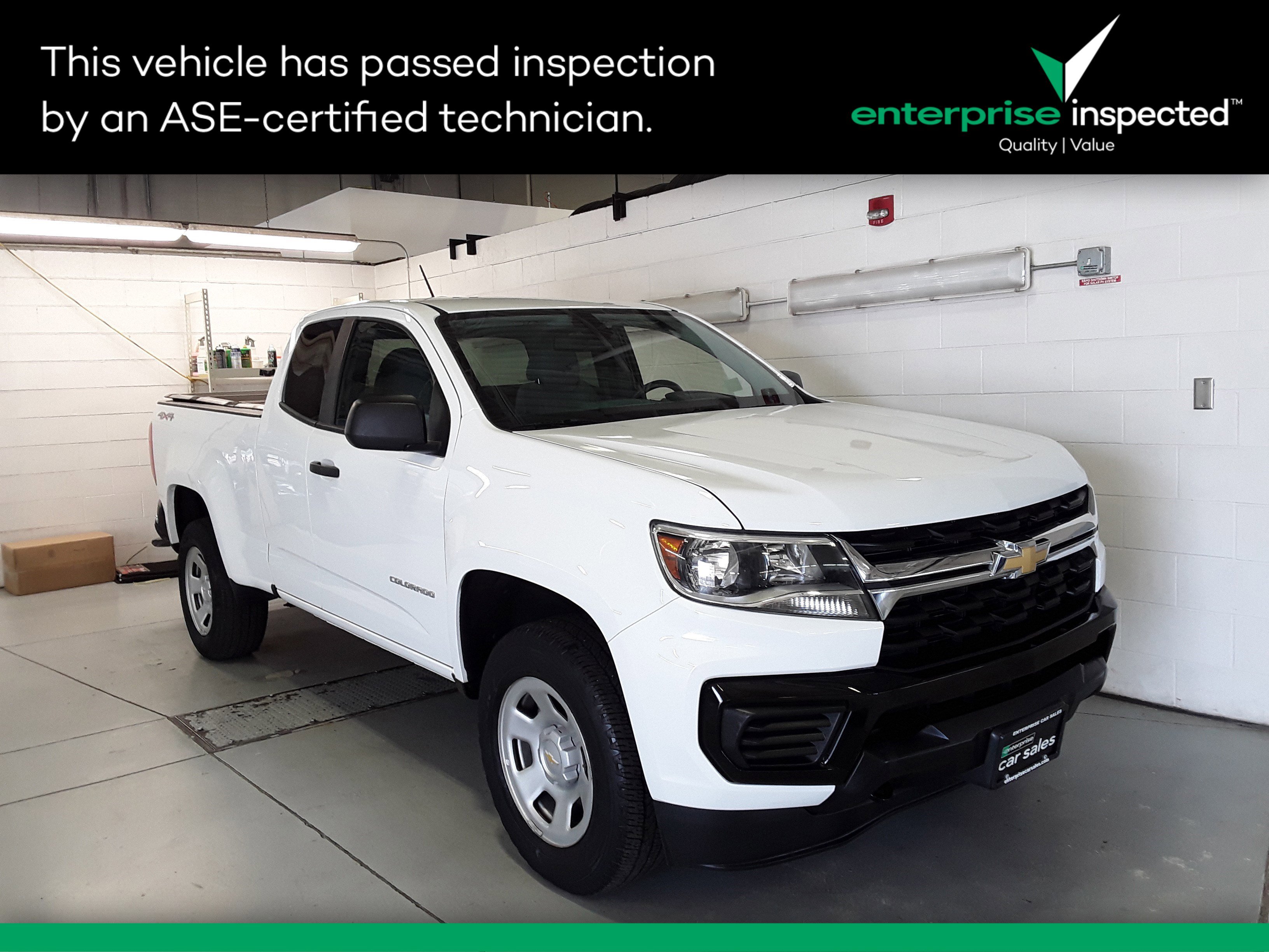 Used 2021 Chevrolet Colorado 4WD Ext Cab 128" Work Truck