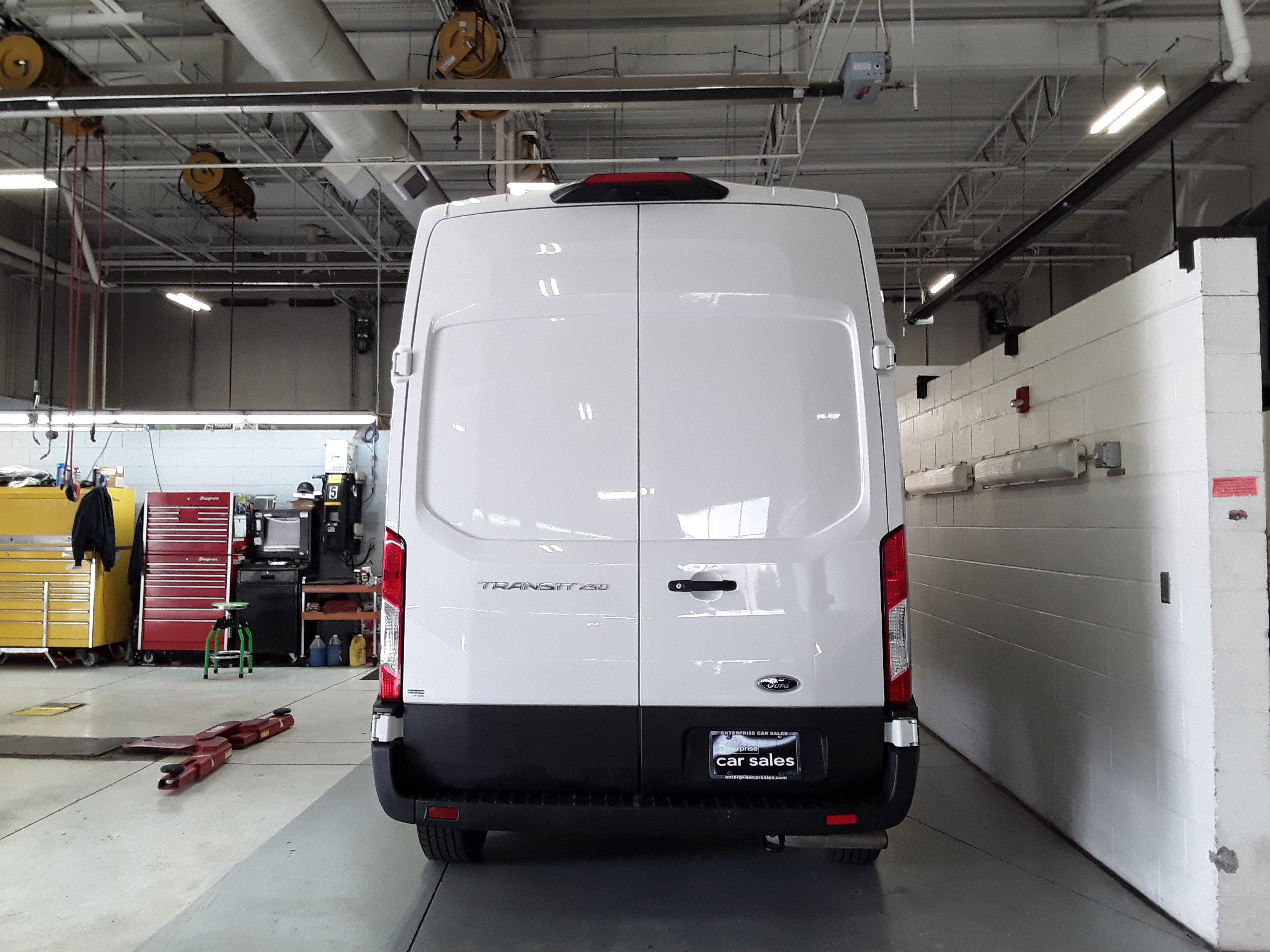 Image 5 of Used 2023 Ford Transit Cargo Van T-250 148" Hi Rf 9070 GVWR RWD