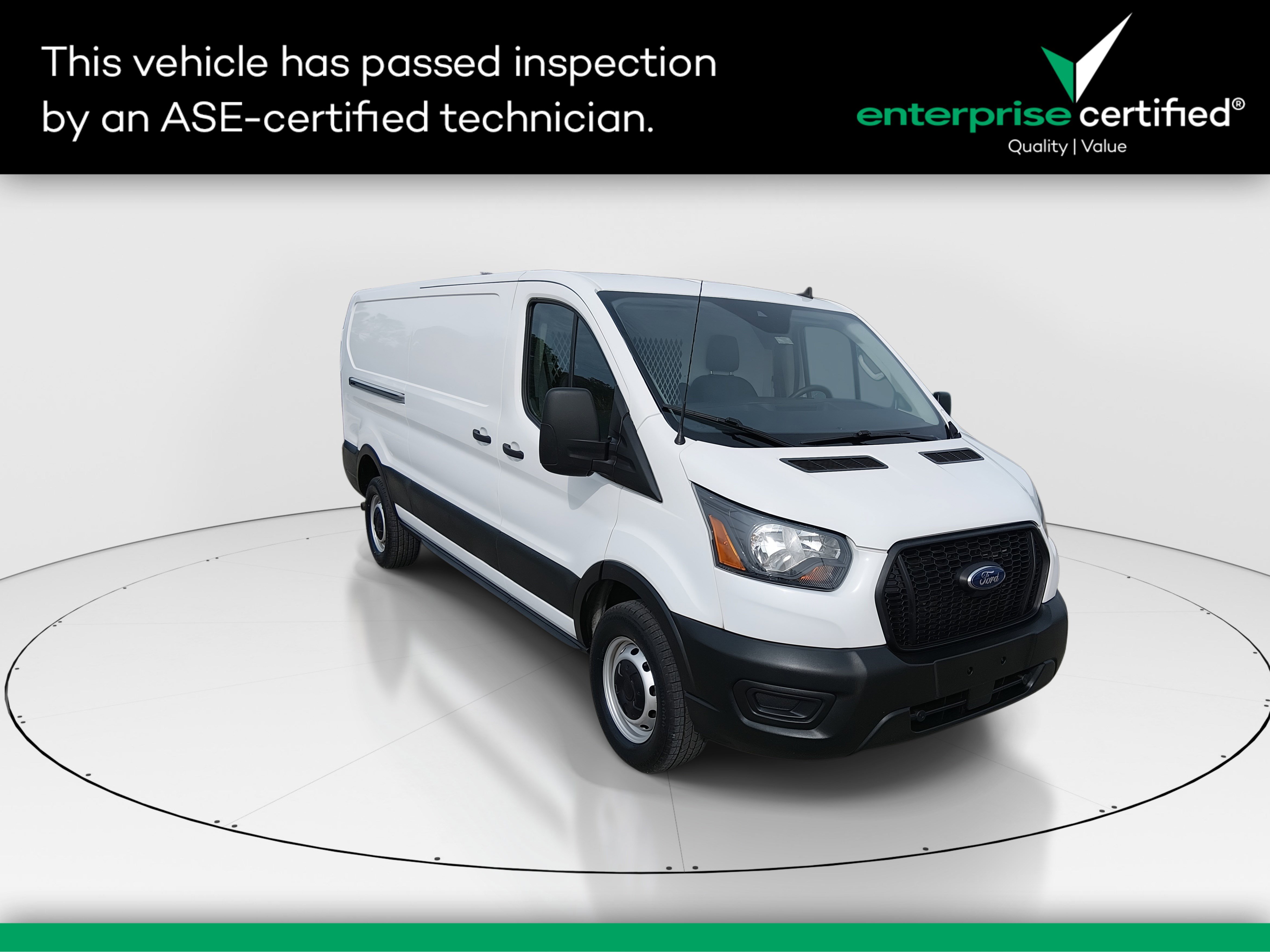 Used 2023 Ford Transit Cargo Van T-150 130" Low Rf 8670 GVWR RWD