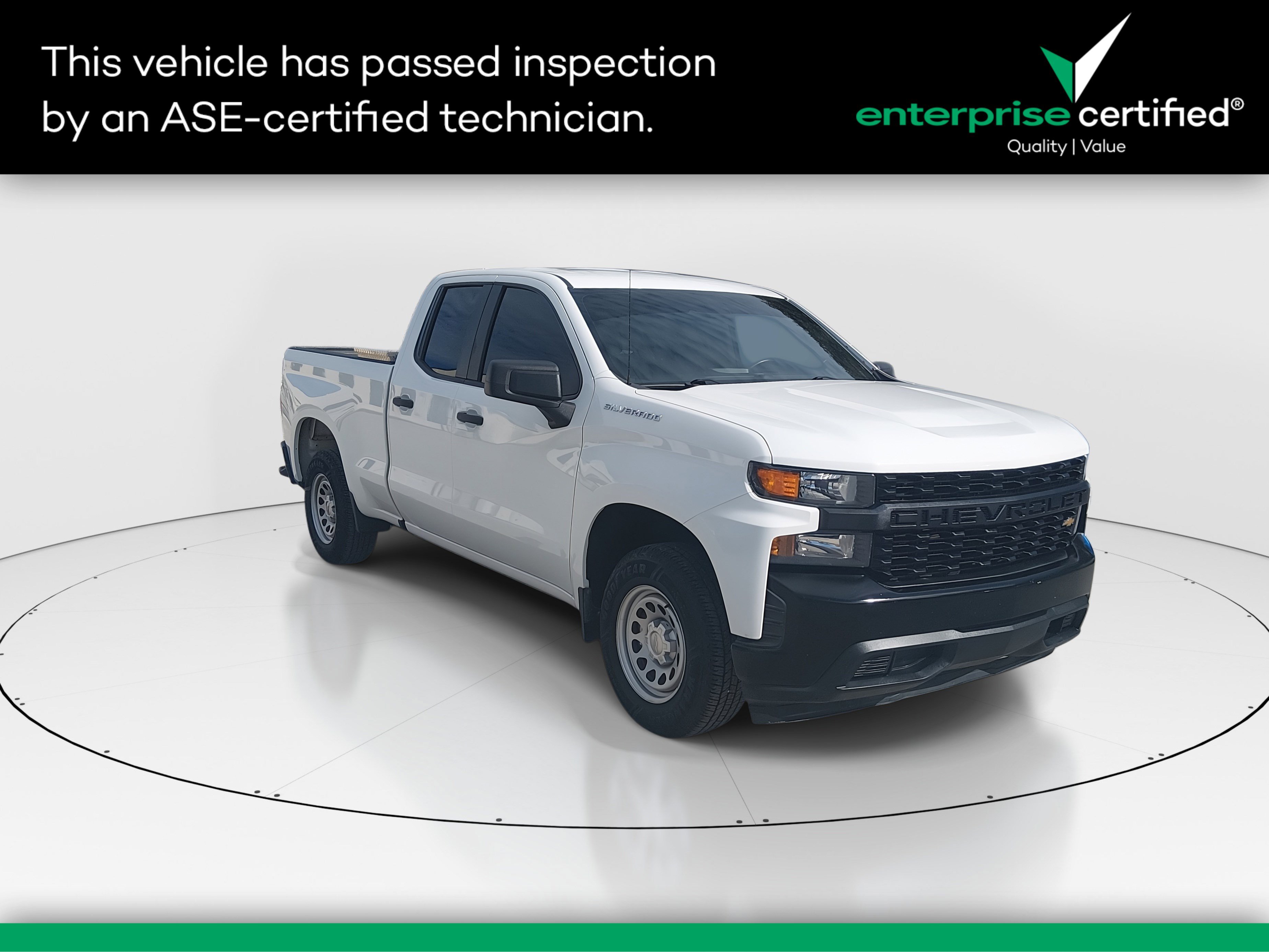 Used 2021 Chevrolet Silverado 1500 2WD Double Cab 147" Work Truck