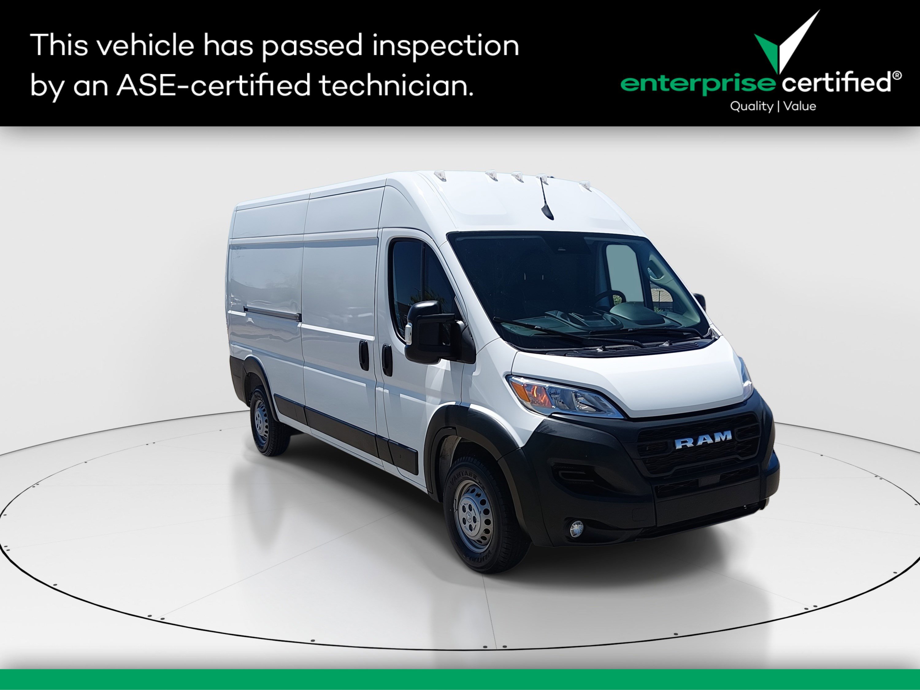 Used 2024 Ram ProMaster Cargo Van Tradesman 2500 High Roof 159" WB w/Pass Seat
