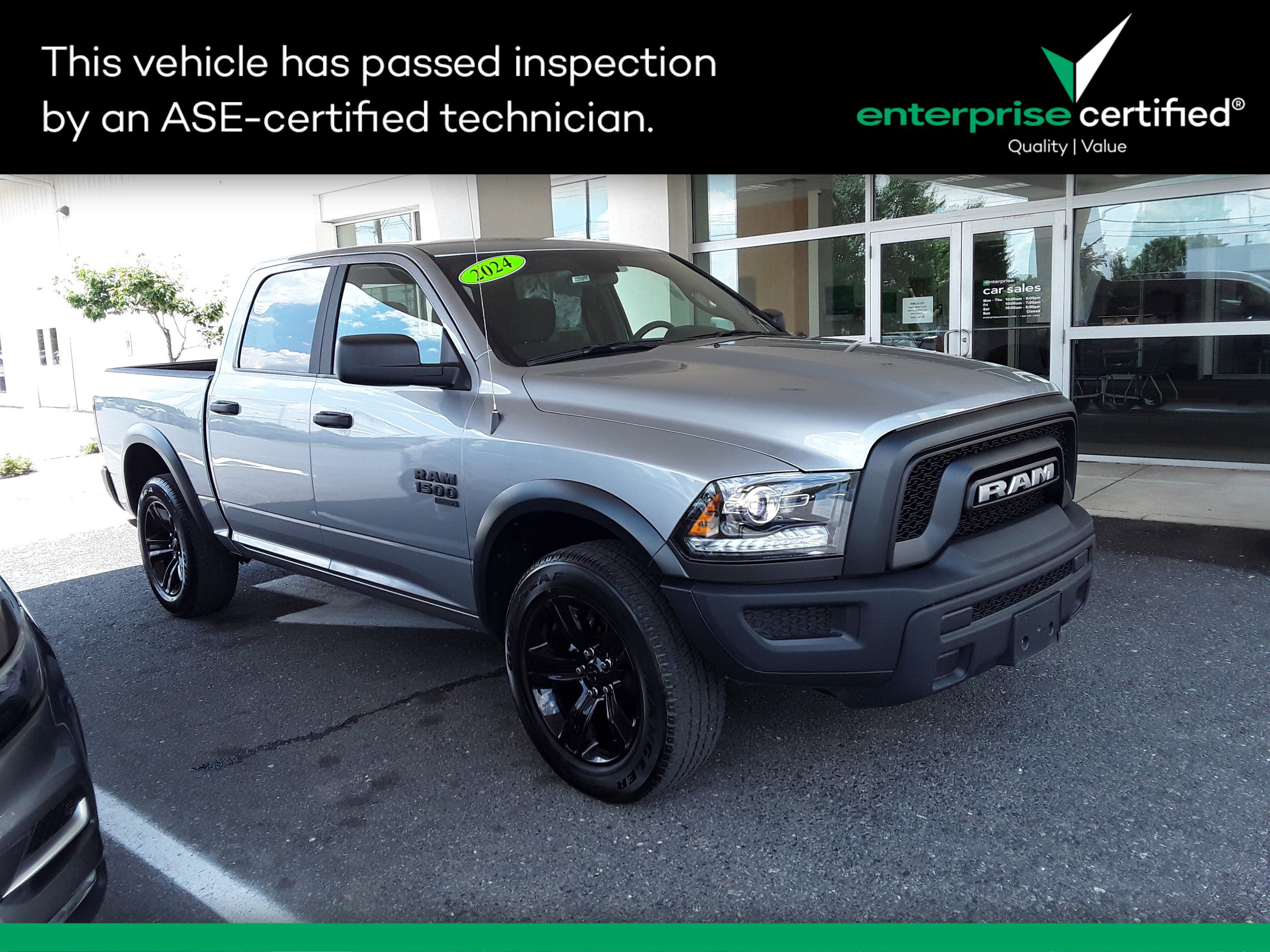 Used 2024 Ram 1500 Classic Warlock 4x4 Crew Cab 5'7" Box