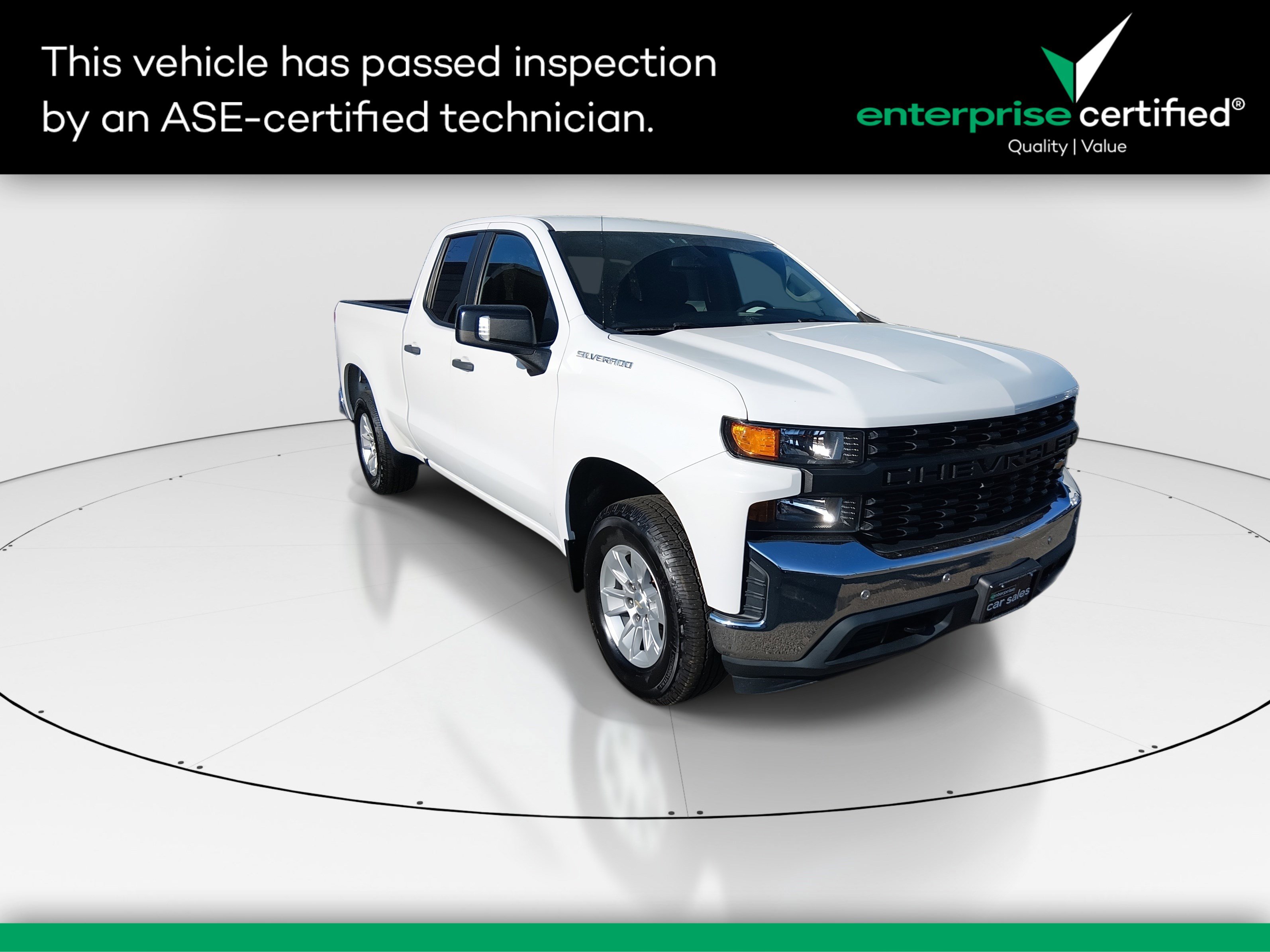 Used 2021 Chevrolet Silverado 1500 2WD Double Cab 147" Work Truck