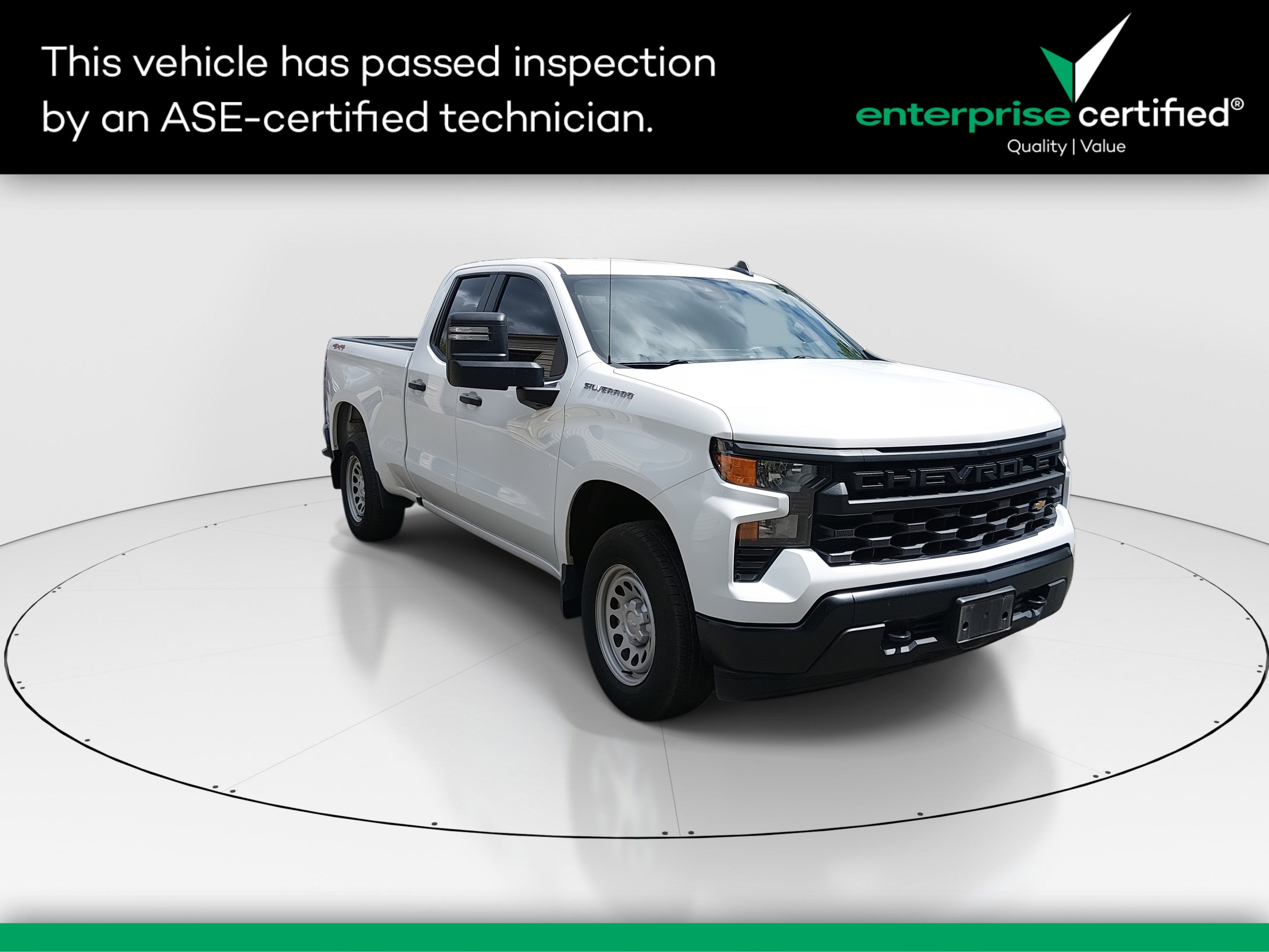 Used 2024 Chevrolet Silverado 1500 4WD Double Cab 147" Work Truck